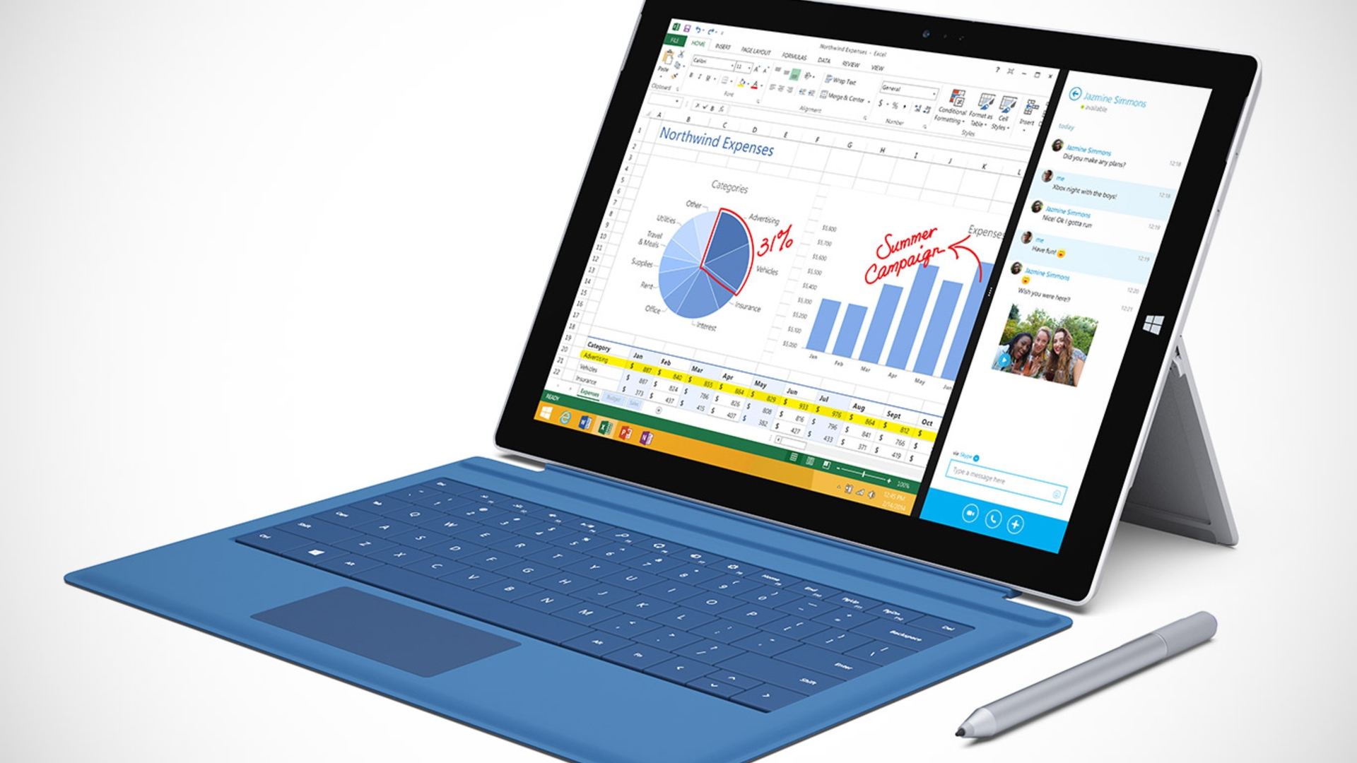 Microsoft Surface Pro 3: Das 12-Zoll-Tablet debütiert für 799 Dollar 