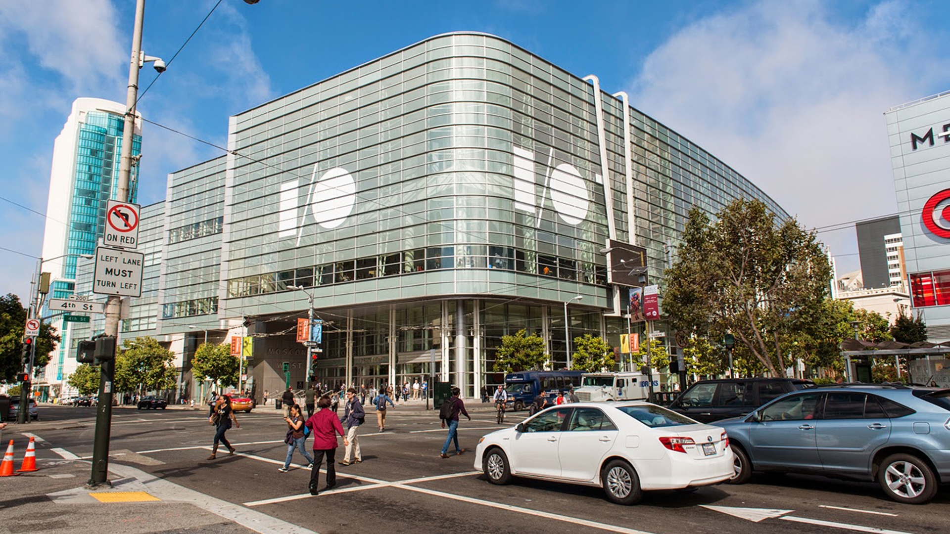 Im Moscone Center in San Francisco findet die Google I/O statt.