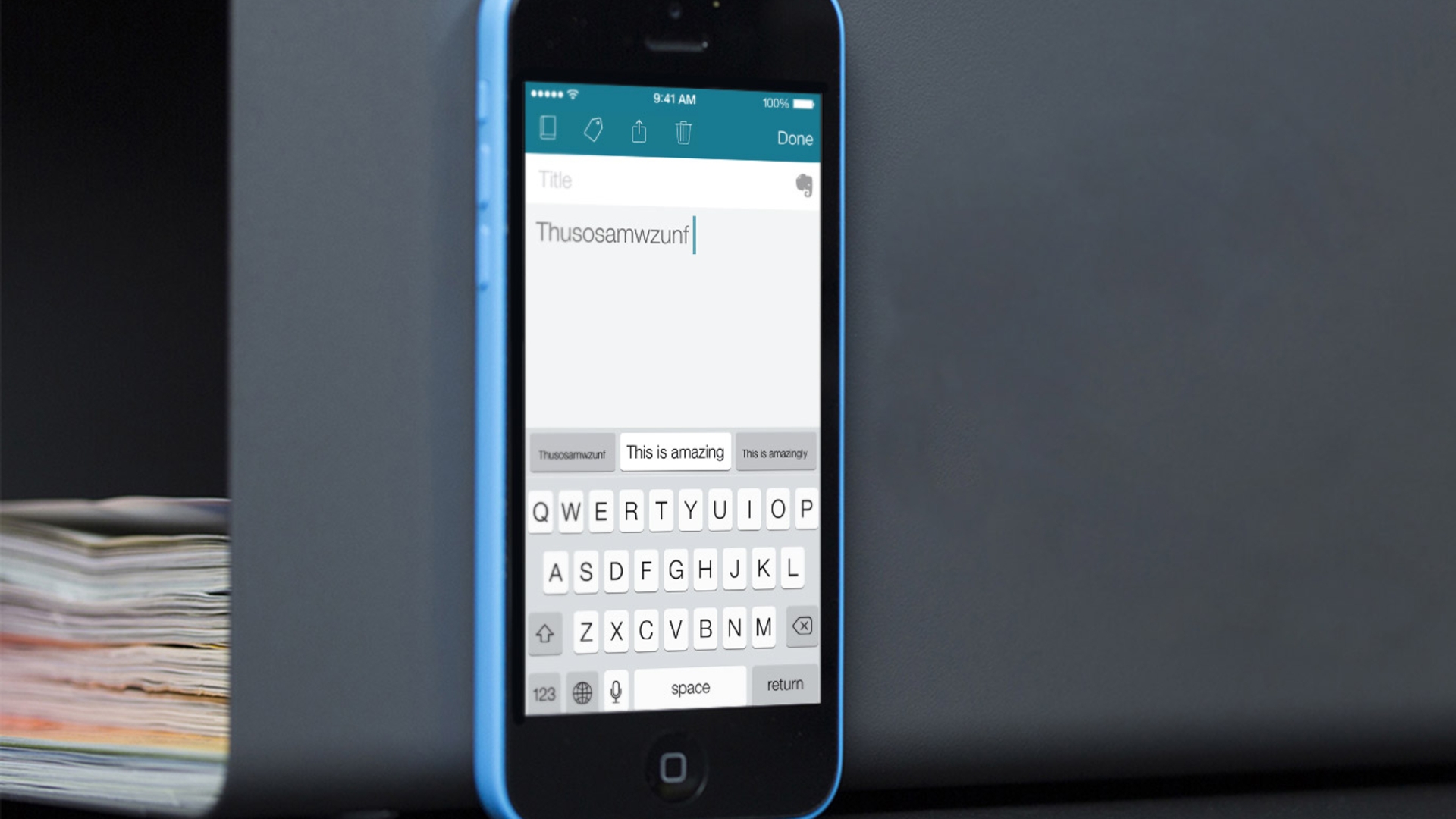 Neu in iOS 8: Die Swiftkey-Option