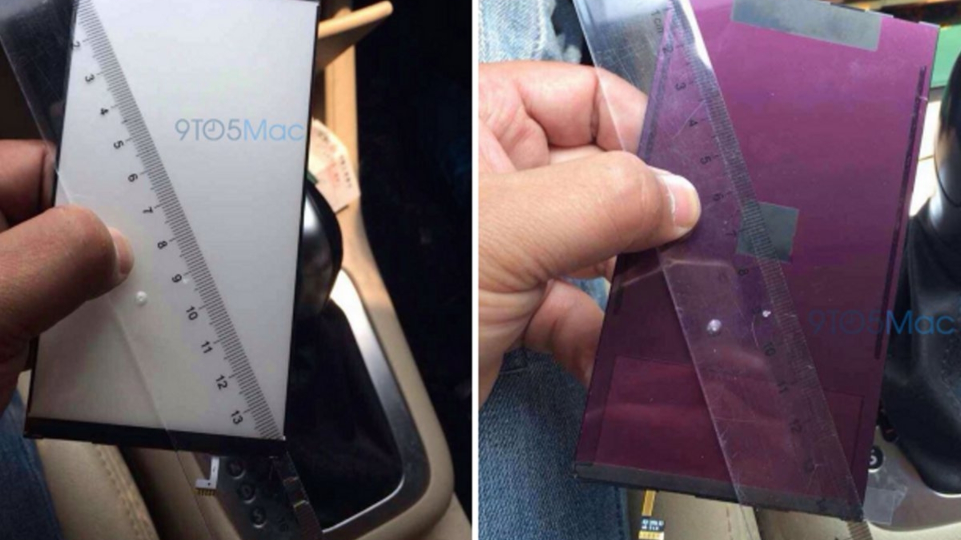 Sehen wir hier tatsächlich das LCD-Backlight des größeren iPhone 6?