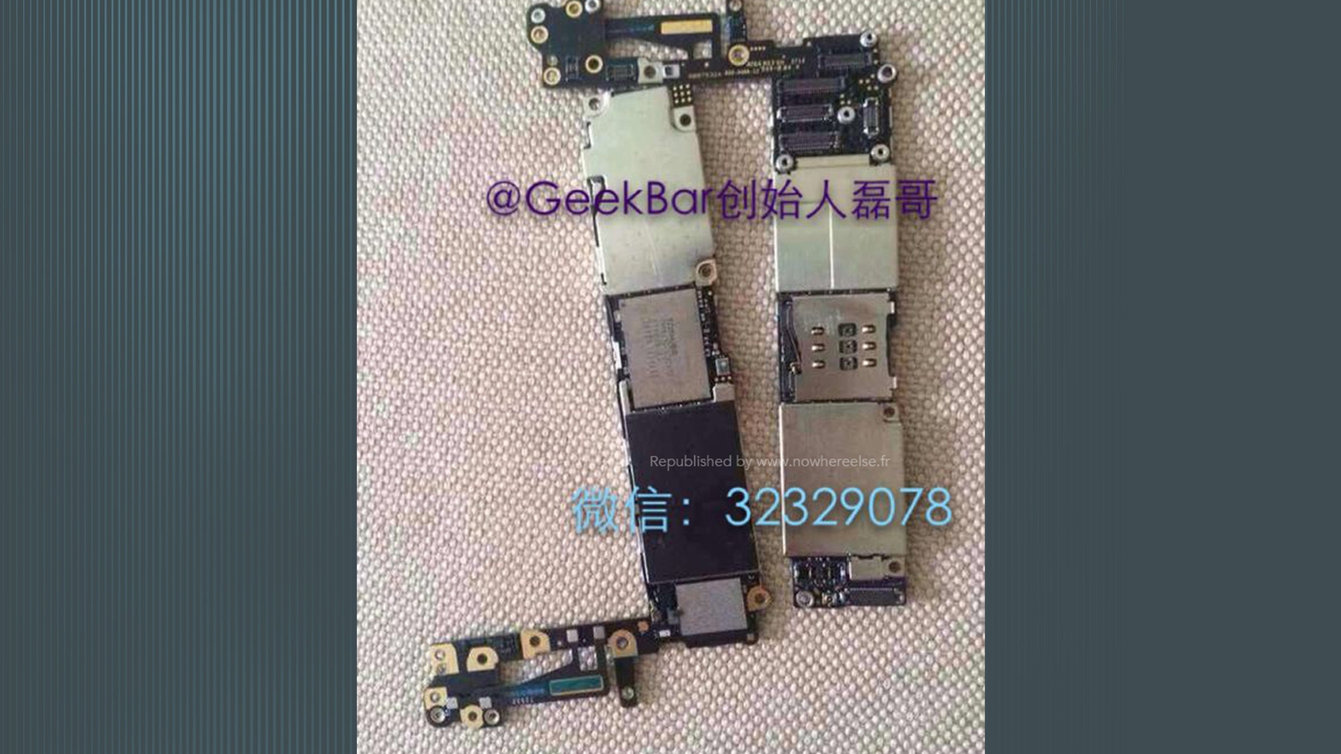 Mögliches Motherboard eines iPhone 6