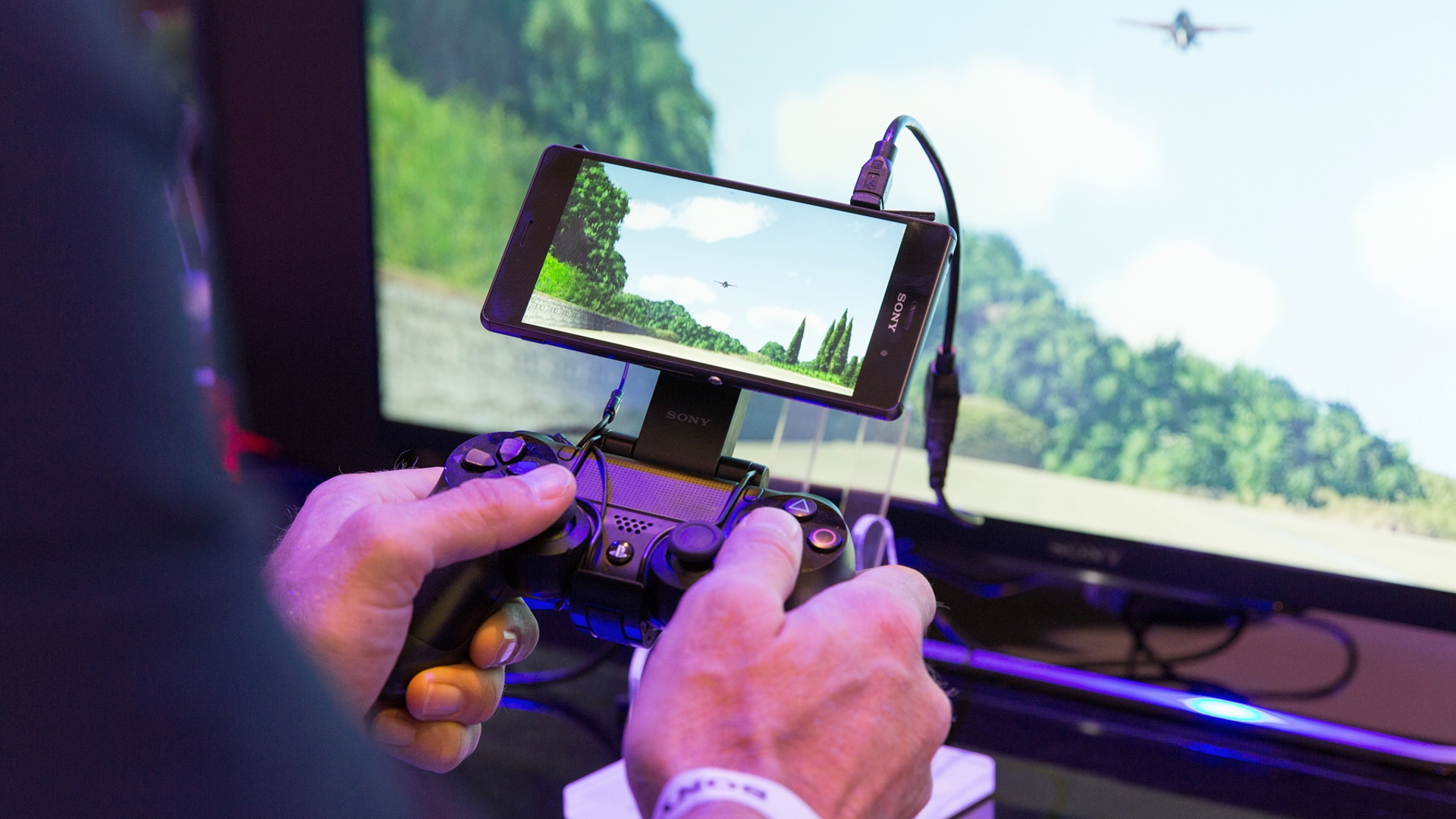 Sony PS4 Controller für das Smartphone