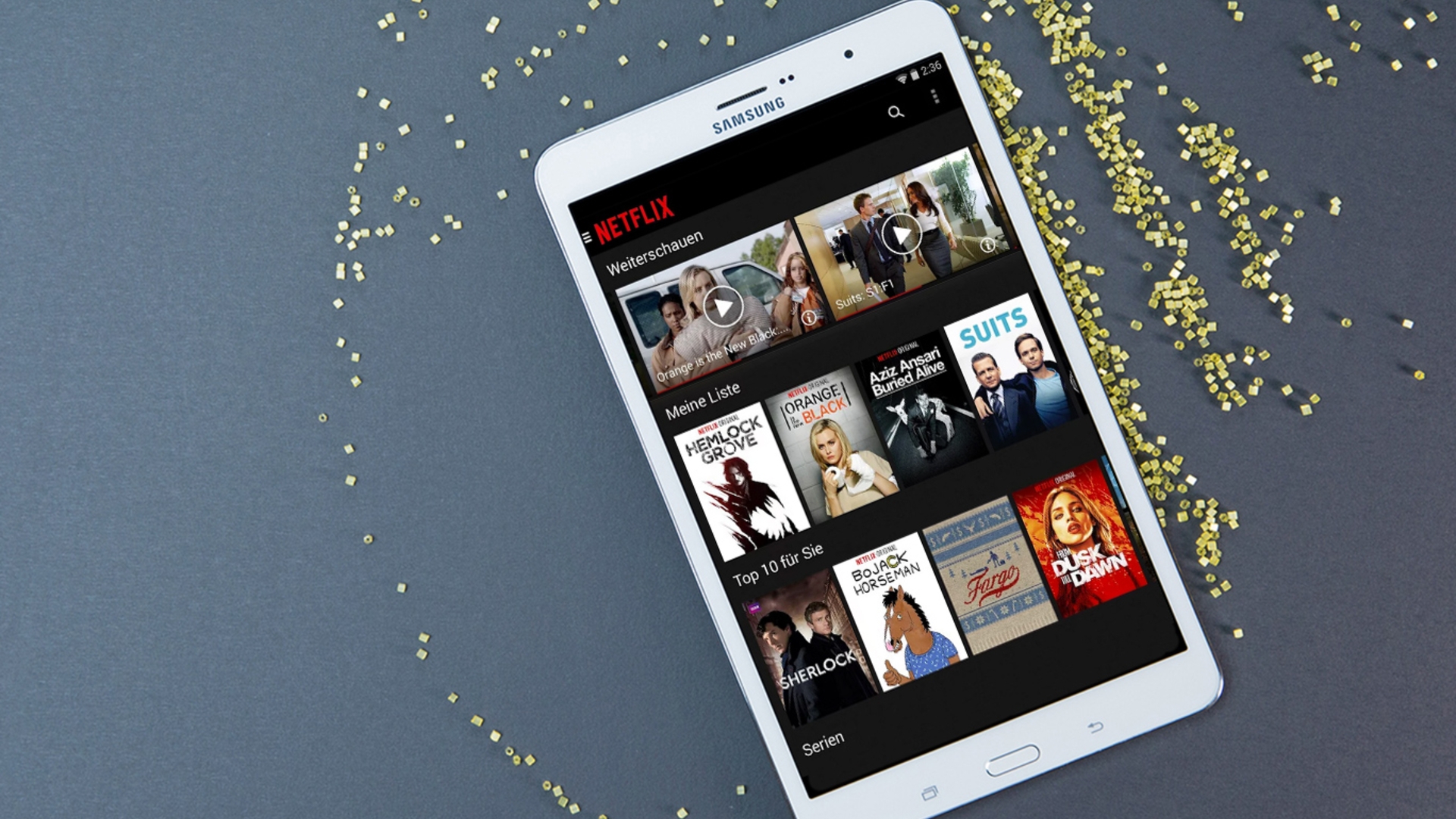 Netflix auf dem Tablet: Video On-Demand ab 7,99 Euro