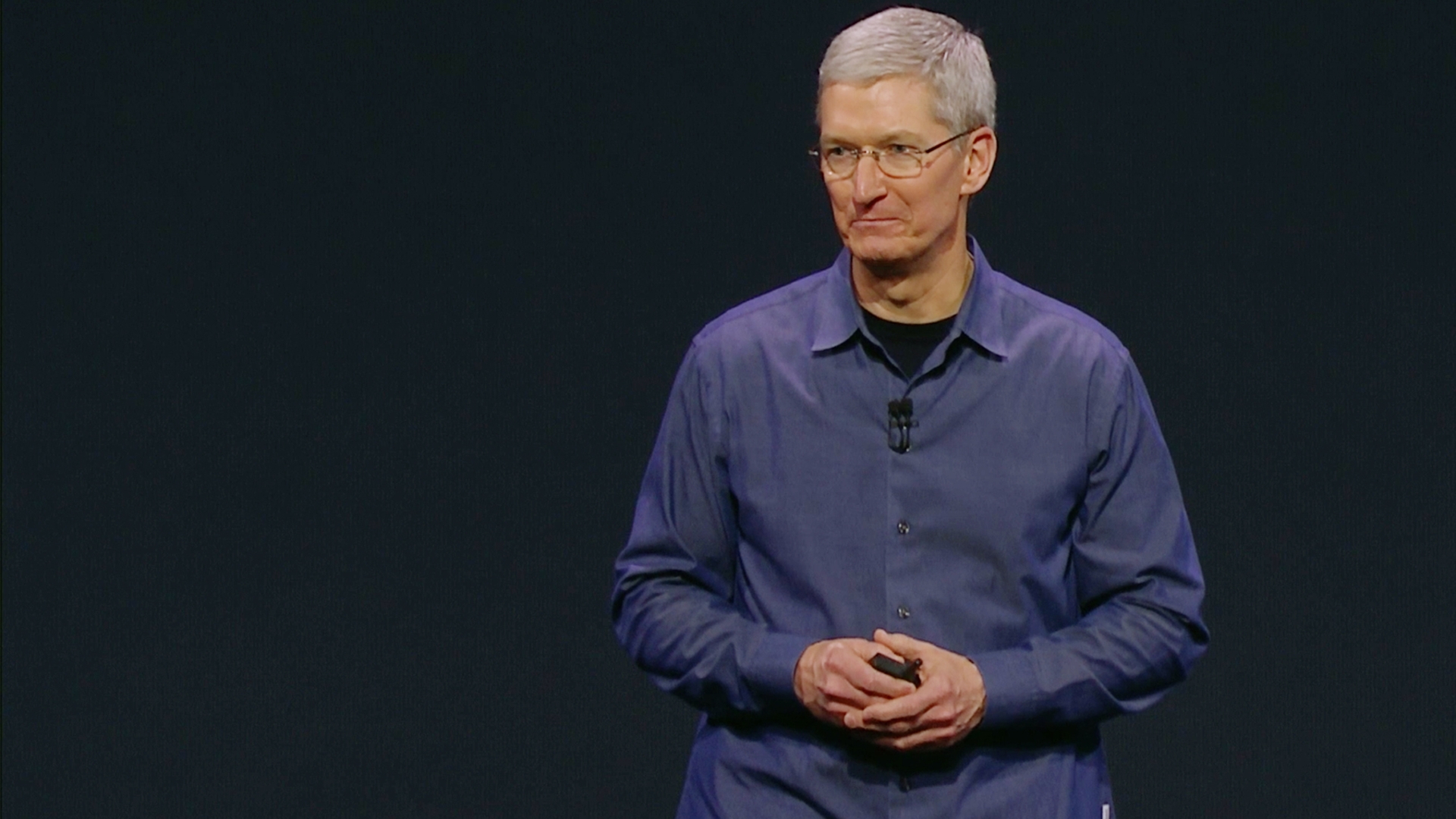 Nach der Keynote wieder Krisenmanager: Tim Cook hat aktuell nicht besonders viel zu lachen