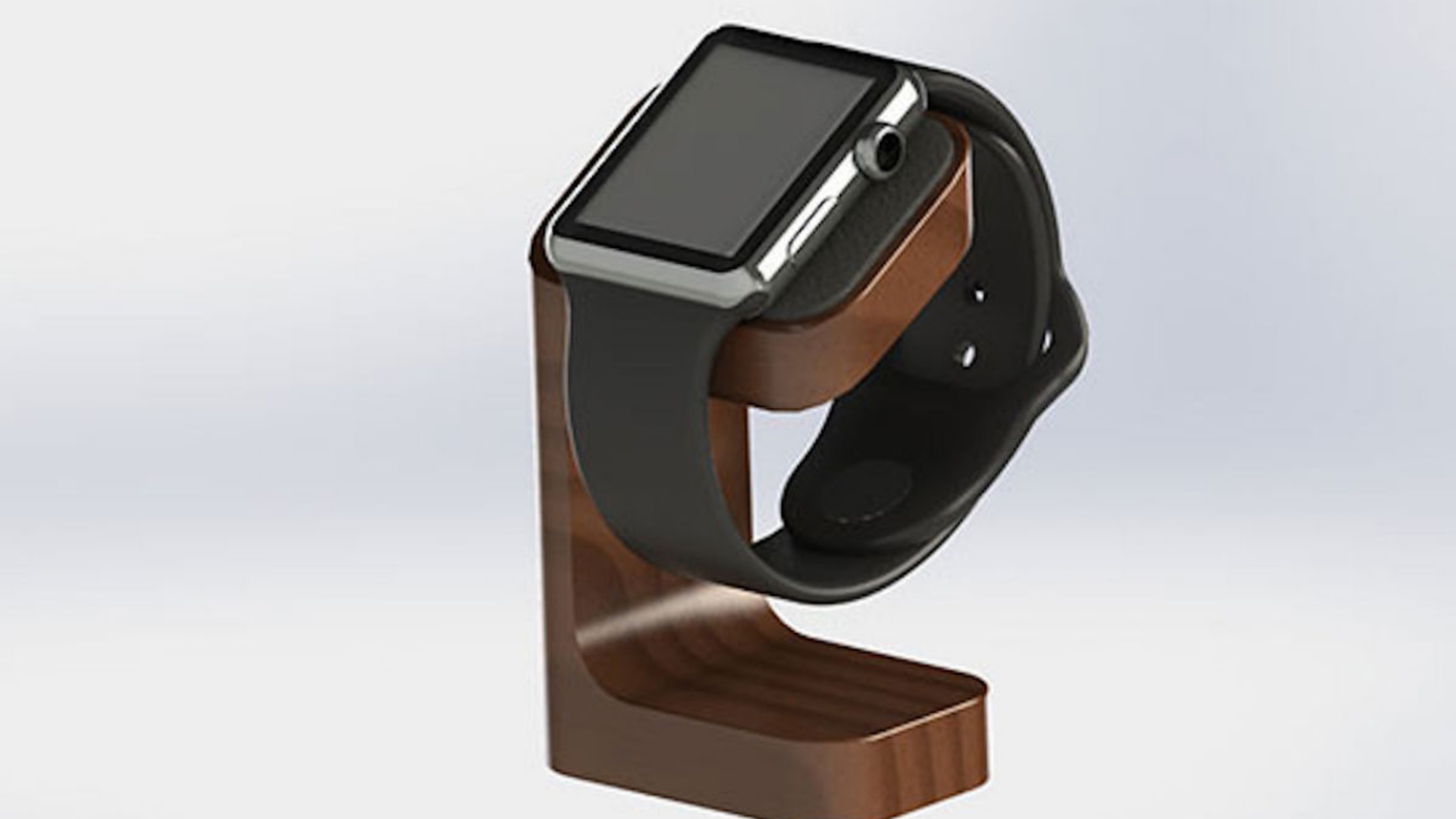 Der Charging Stand soll zum Release der Apple Watch ausgeliefert werden.