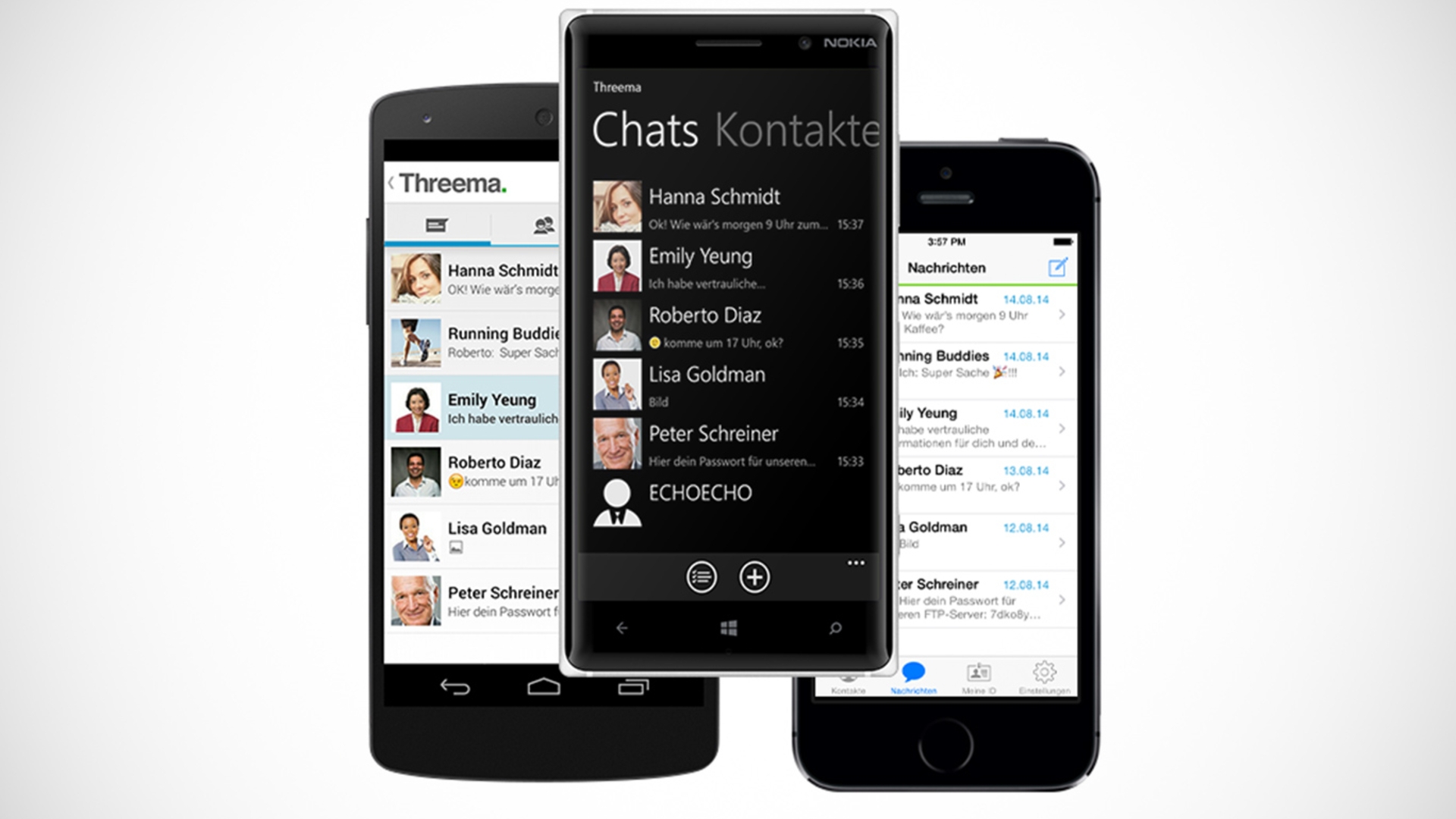 Threema steht schon bald auch sicherheitsbewussten Windows Phone-Nutzern zur Verfügung