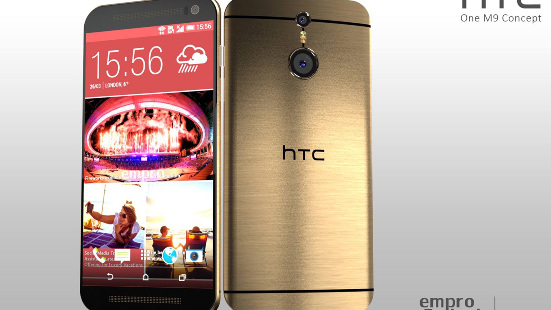 HTC One M9 concept