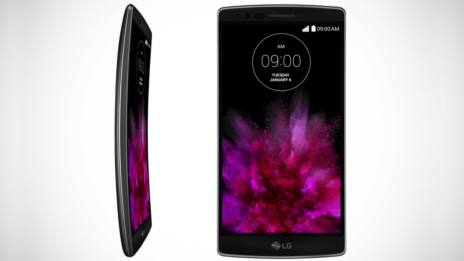 Kurvig: das LG G Flex 2