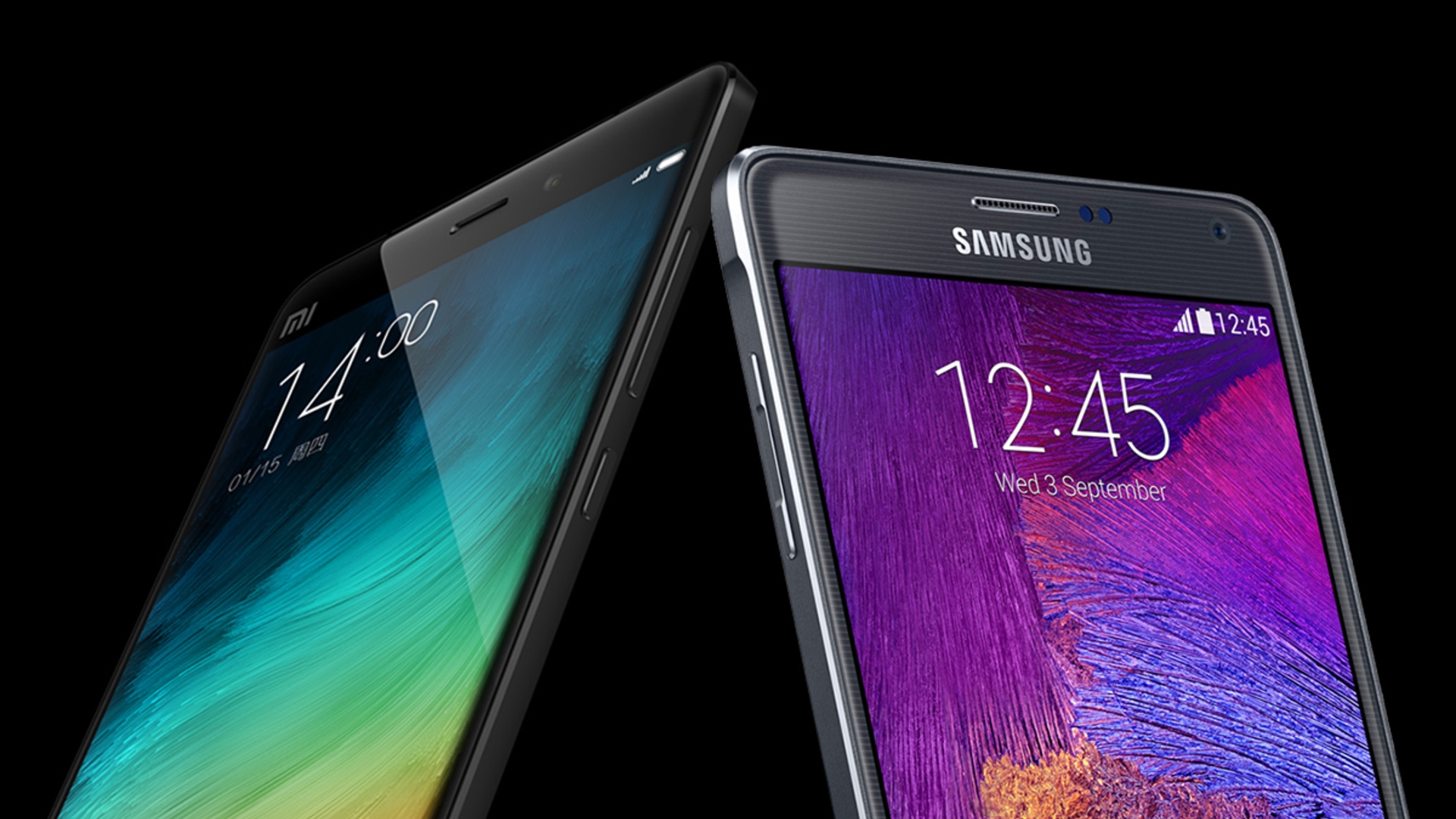 Xiaomi Mi Note, Samsung Galaxy Note 4