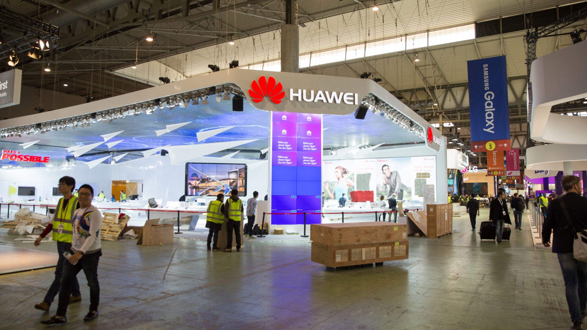 MWC 2015 Huawei