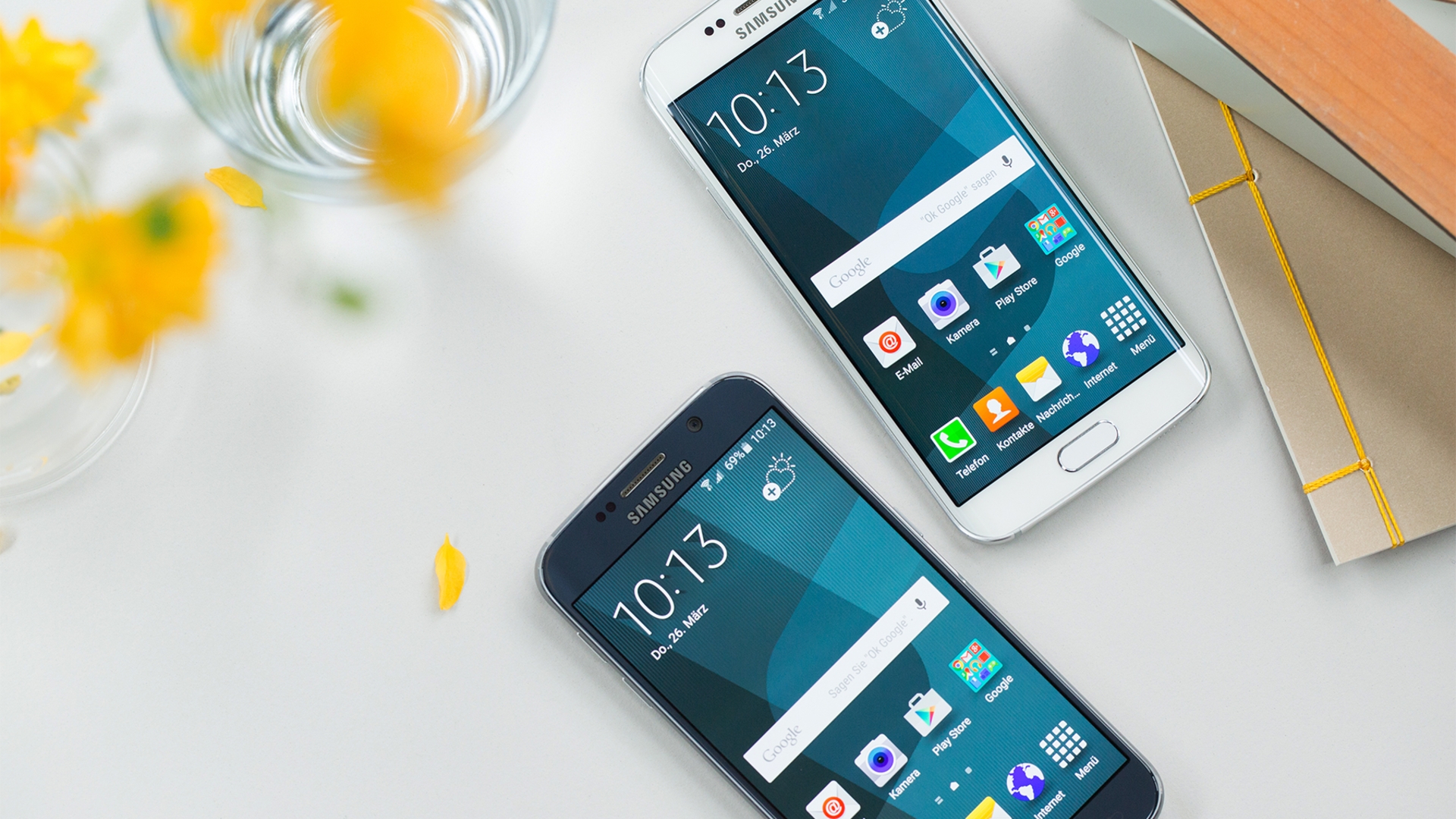 Samsung Galaxy S6 und Samsung Galaxy S6 edge