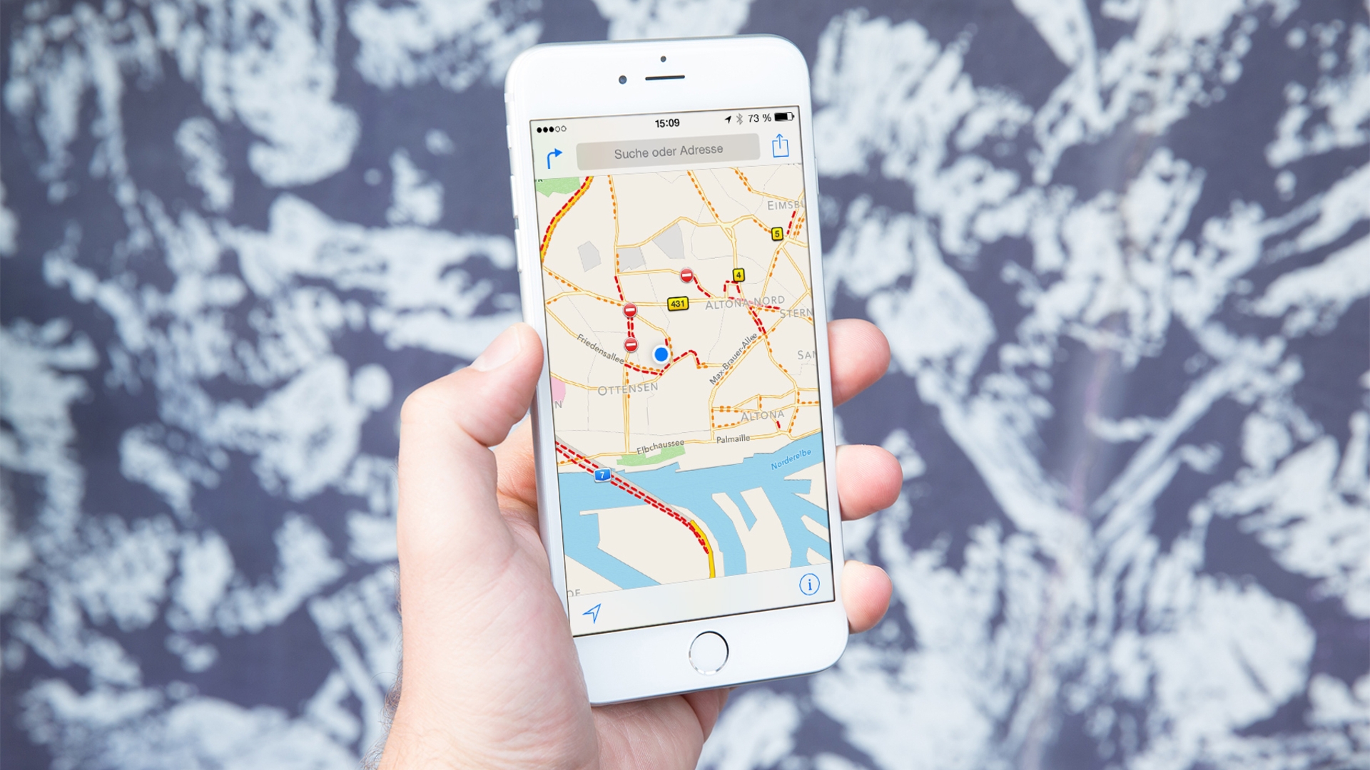 iPhone 6 Maps