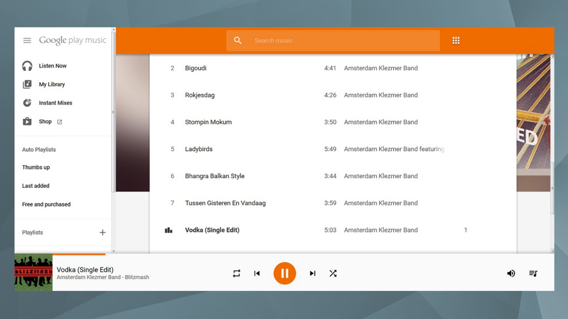 Google Play Music erstrahlt jetzt auch im Web im Material Design