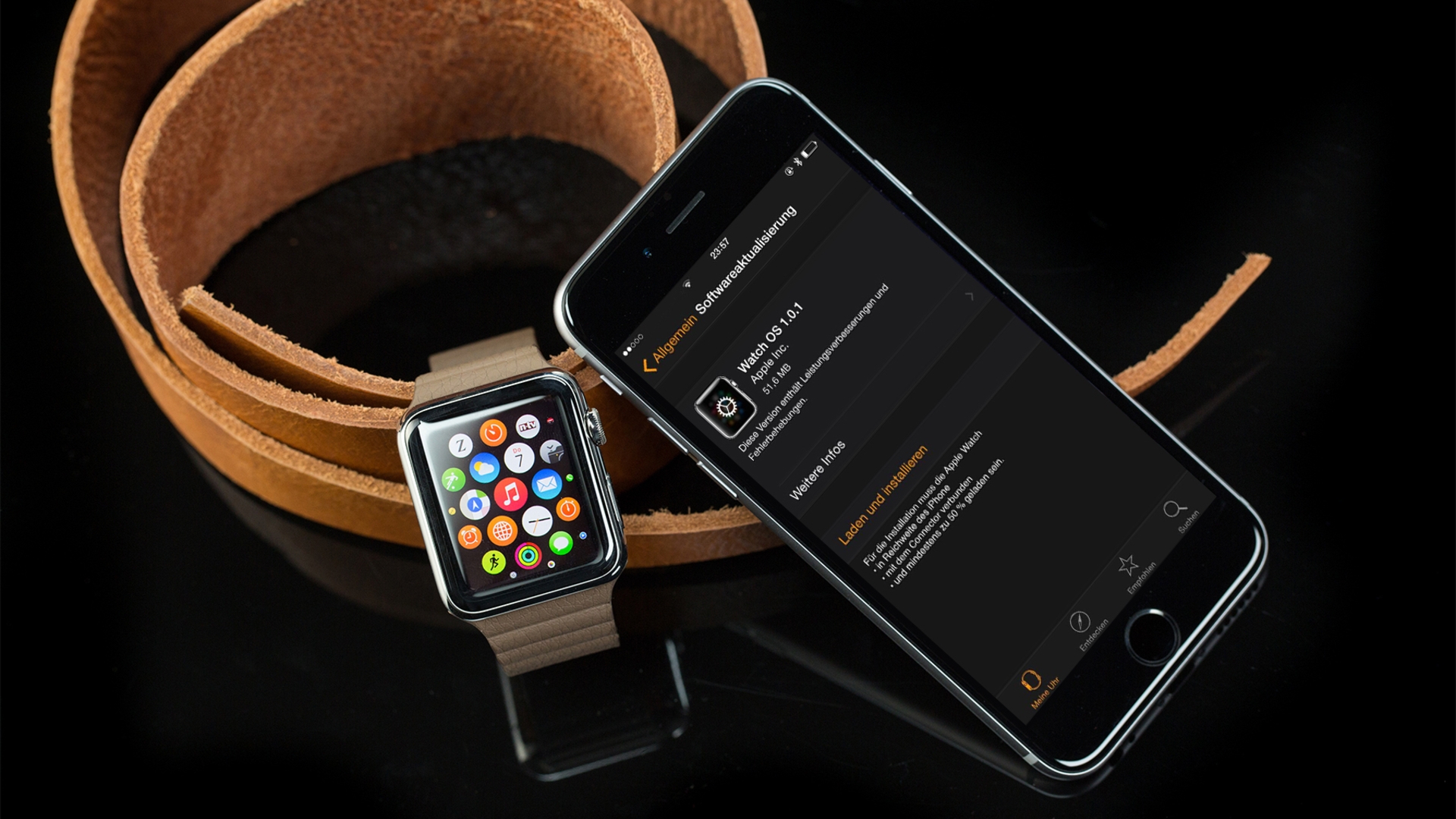 Apple Watch mit Watch OS