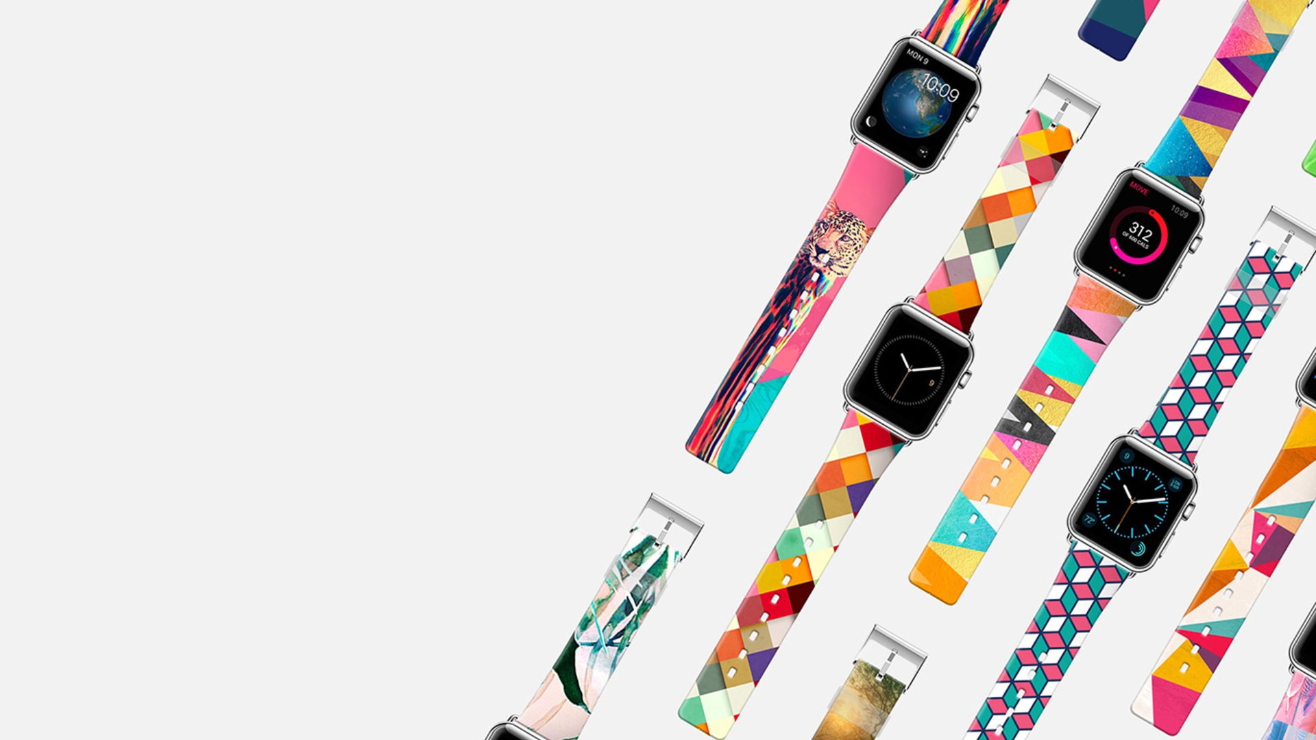 Casetify bietet eine große Auswahl an Armbändern für die Apple Watch und lässt Euch auch eigene Designs gestalten