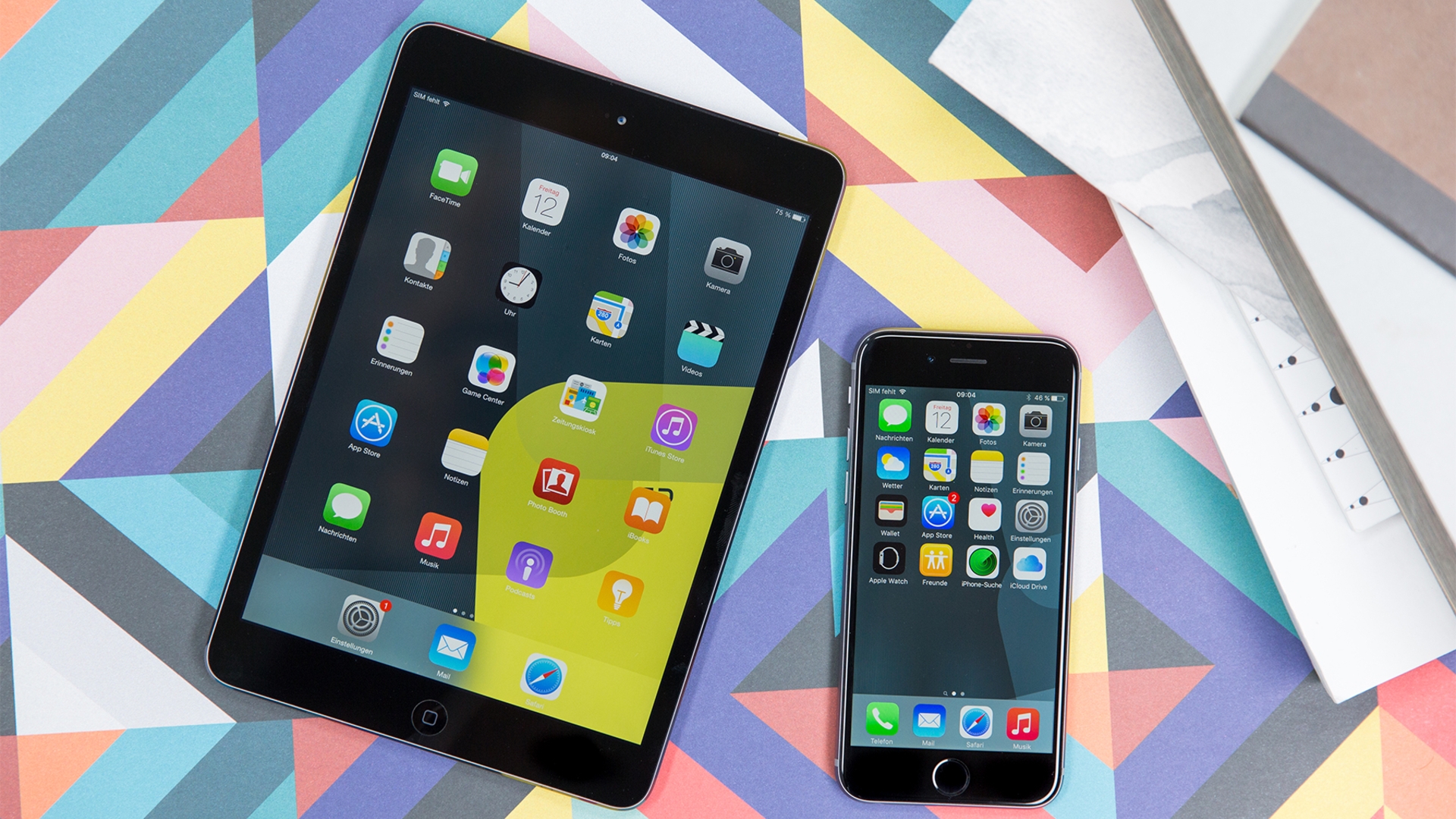 iPad mini 2 Retina und iPhone 6