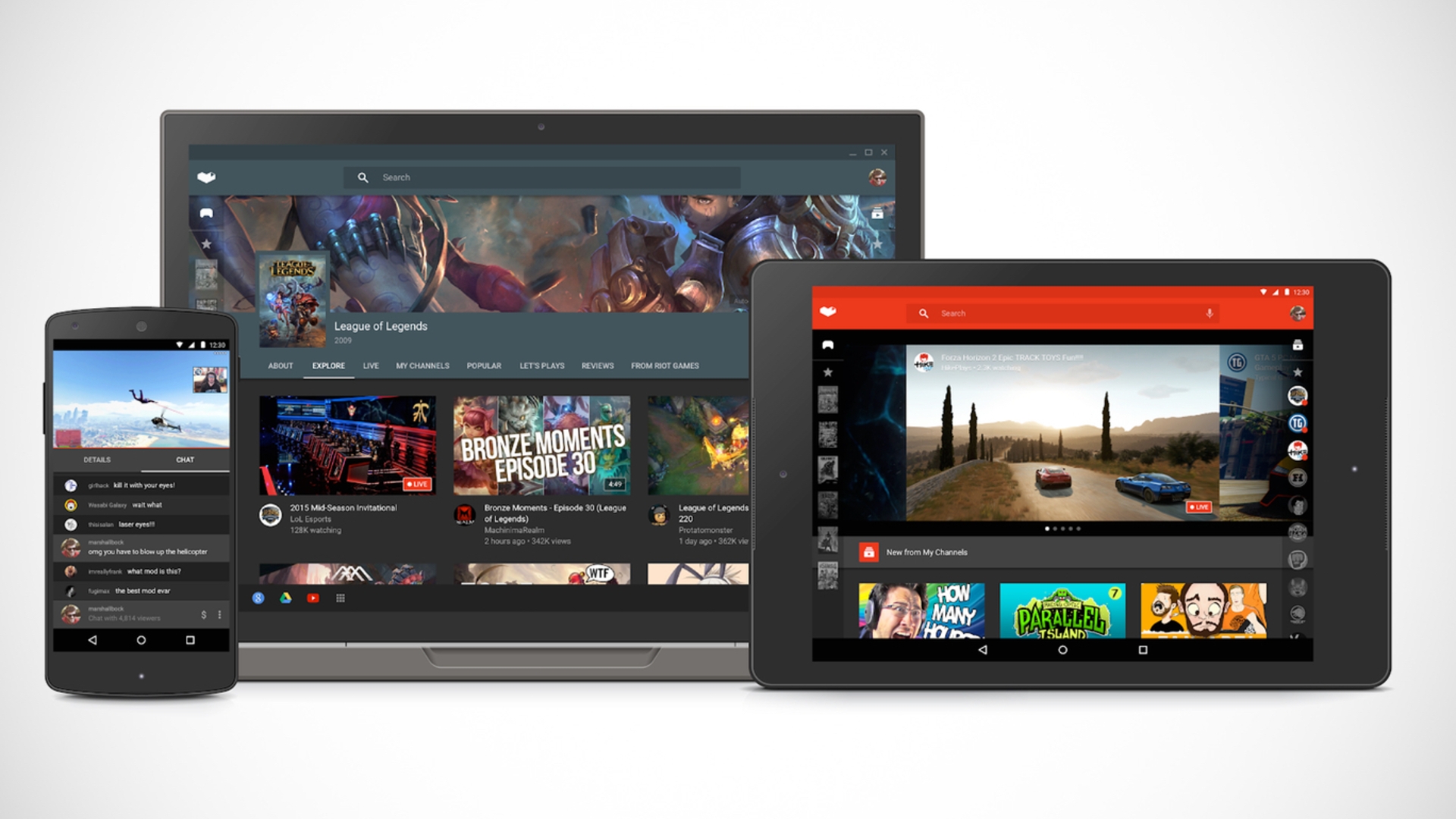 YouTube Gaming kommt ins Web und als App