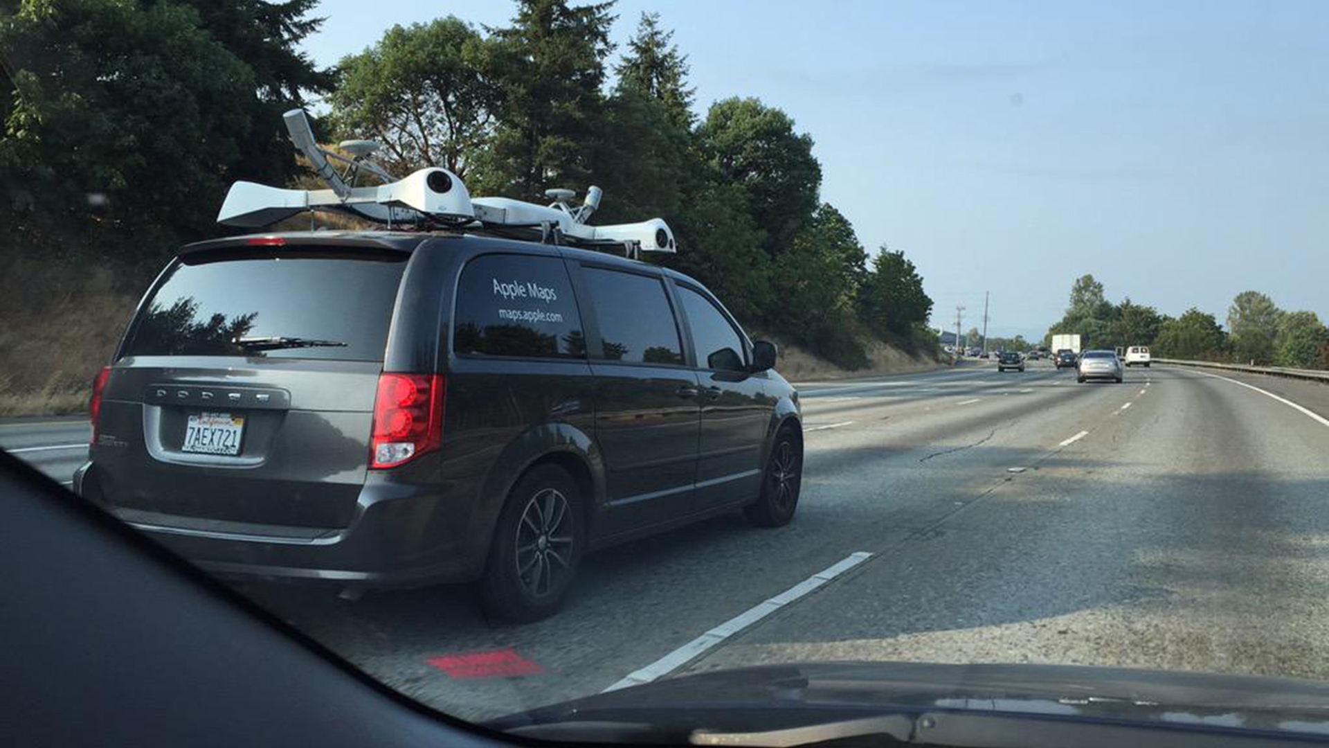 Apple Maps Car