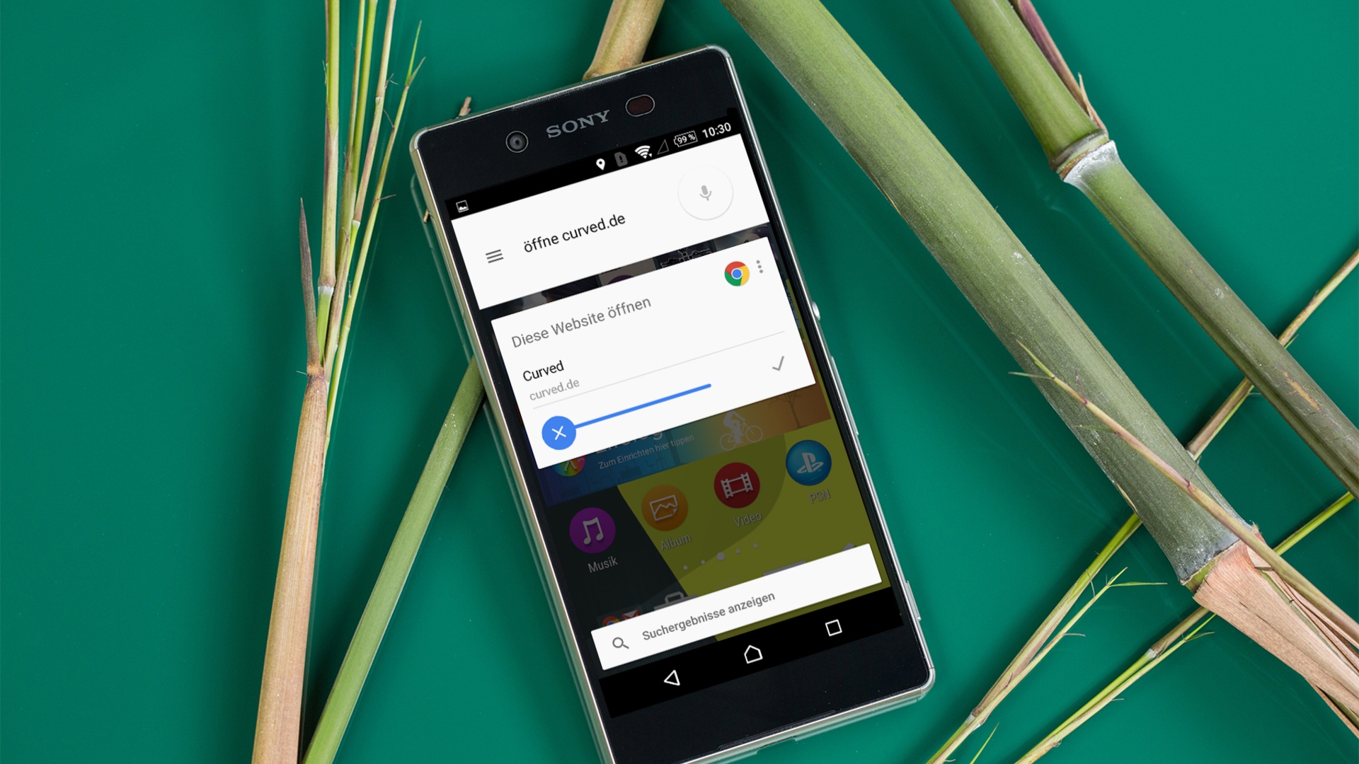 Google Now auf dem Sony Xperia Z3+