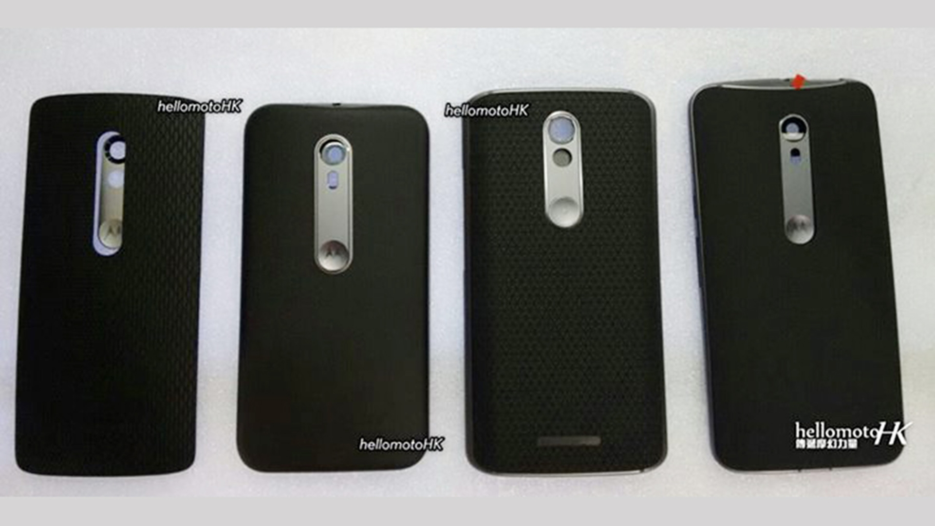 Droid Mini, 3rd Gen Moto G, Moto X und New Droid