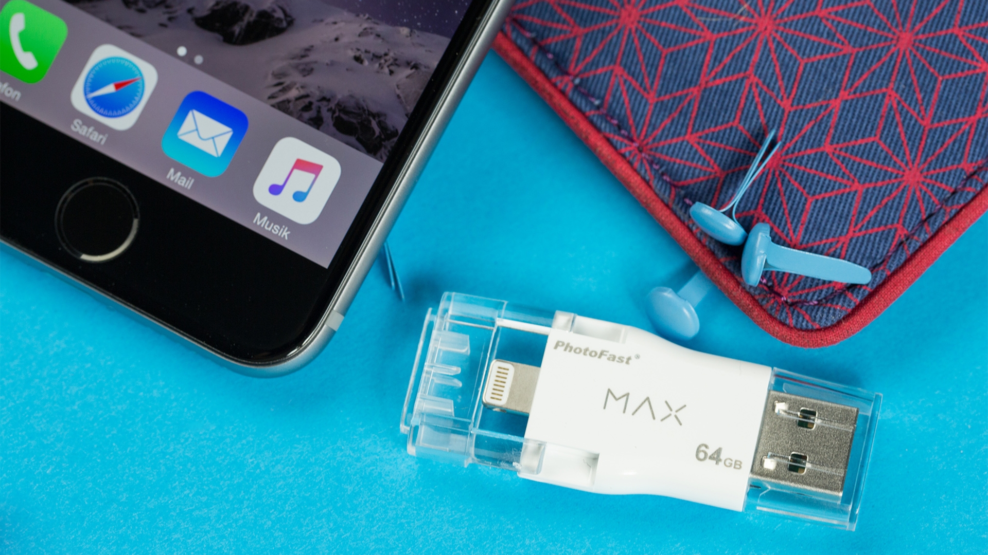 Photofast i-FlashDrive Max: Mehr Speicherplatz für das iPhone.