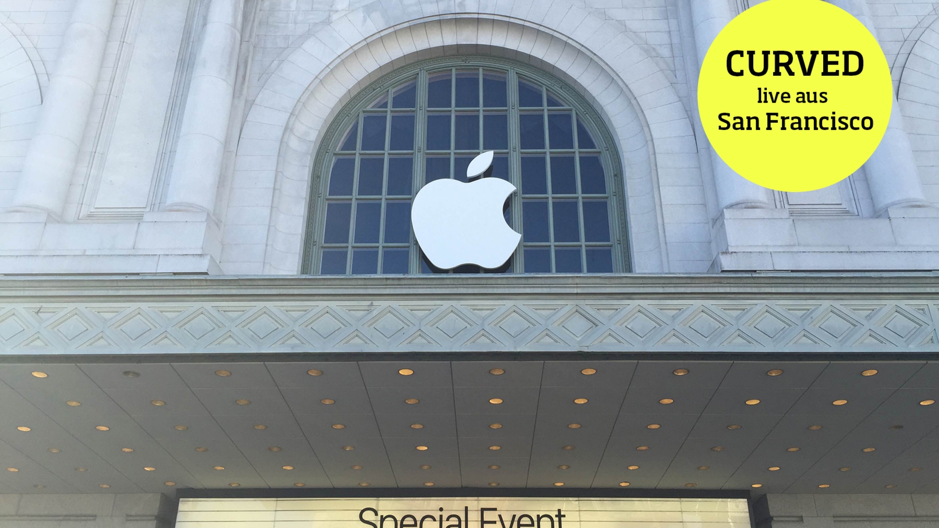 Apple lädt zur Keynote und CURVED ist live vor Ort.