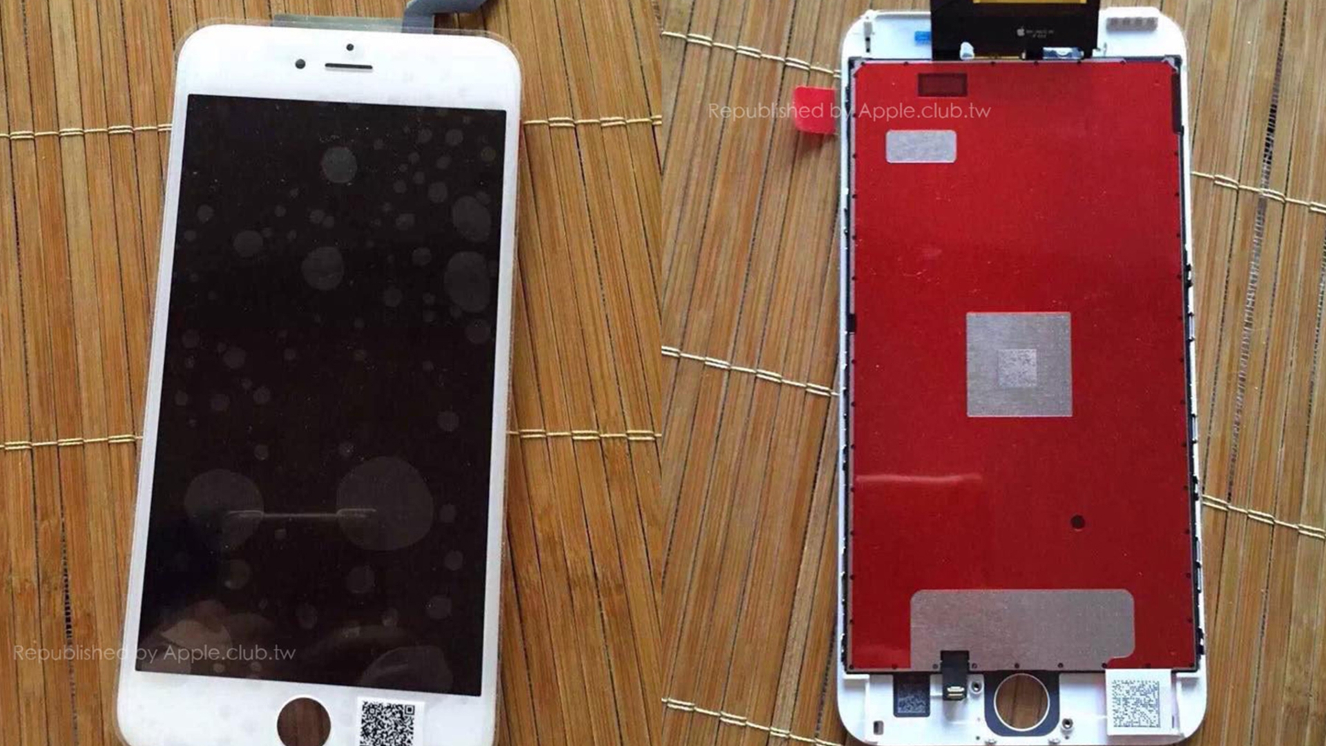 Die geleakten Fotos zeigen offenbar das Display des iPhone 6 Plus