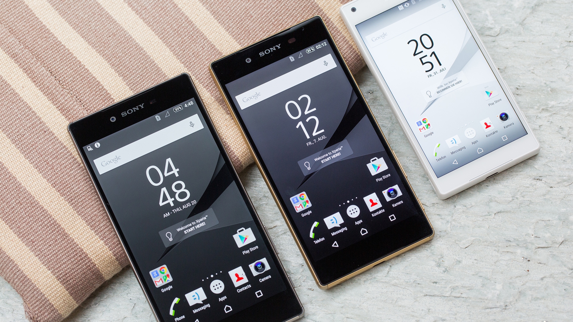 Sony Xperia Z5, Xperia Z5 compact, Xperia Z5 Premium