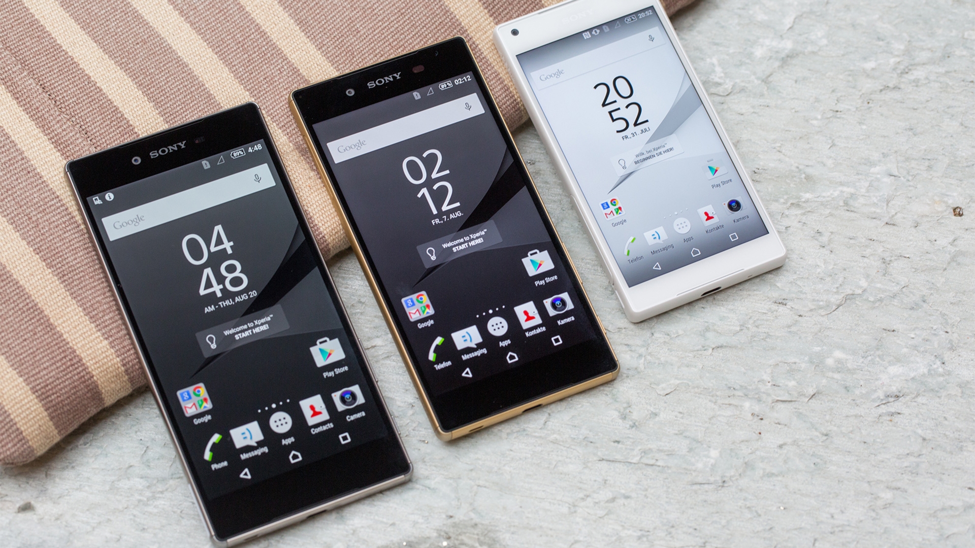 Sony Xperia Z5, Xperia Z5 compact, Xperia Z5 Premium