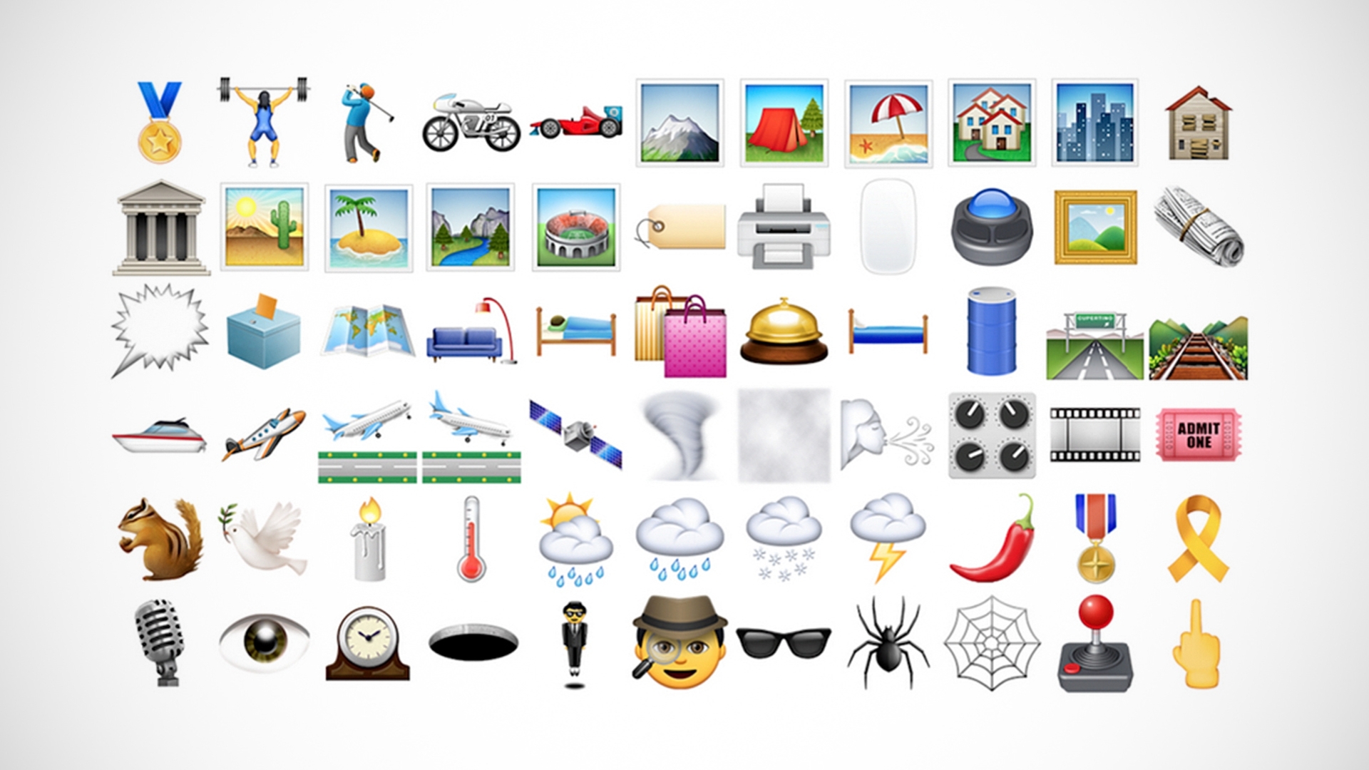 Apple iOS 9.1 Emojis