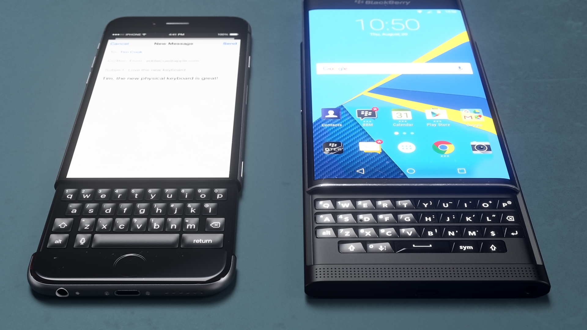 iPhone 6k und Blackberry Priv