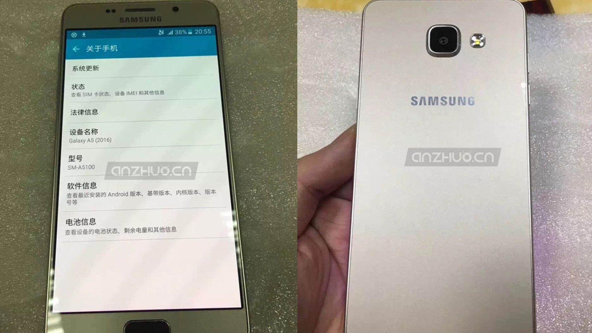 Samsung Galaxy A5 Leak