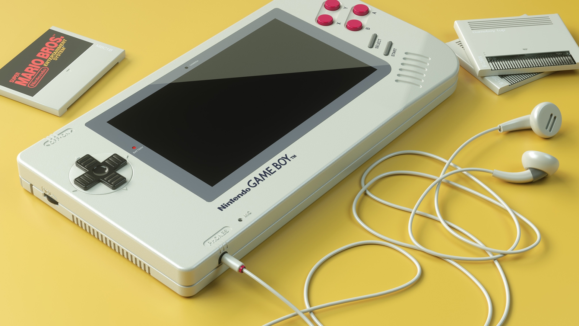 Game Boy 1up concept Florian Renner