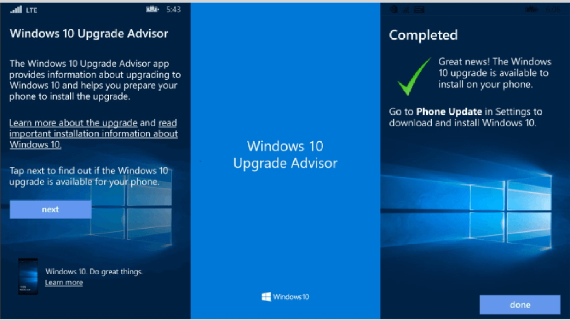 Windows 10 Upgrade Advisor