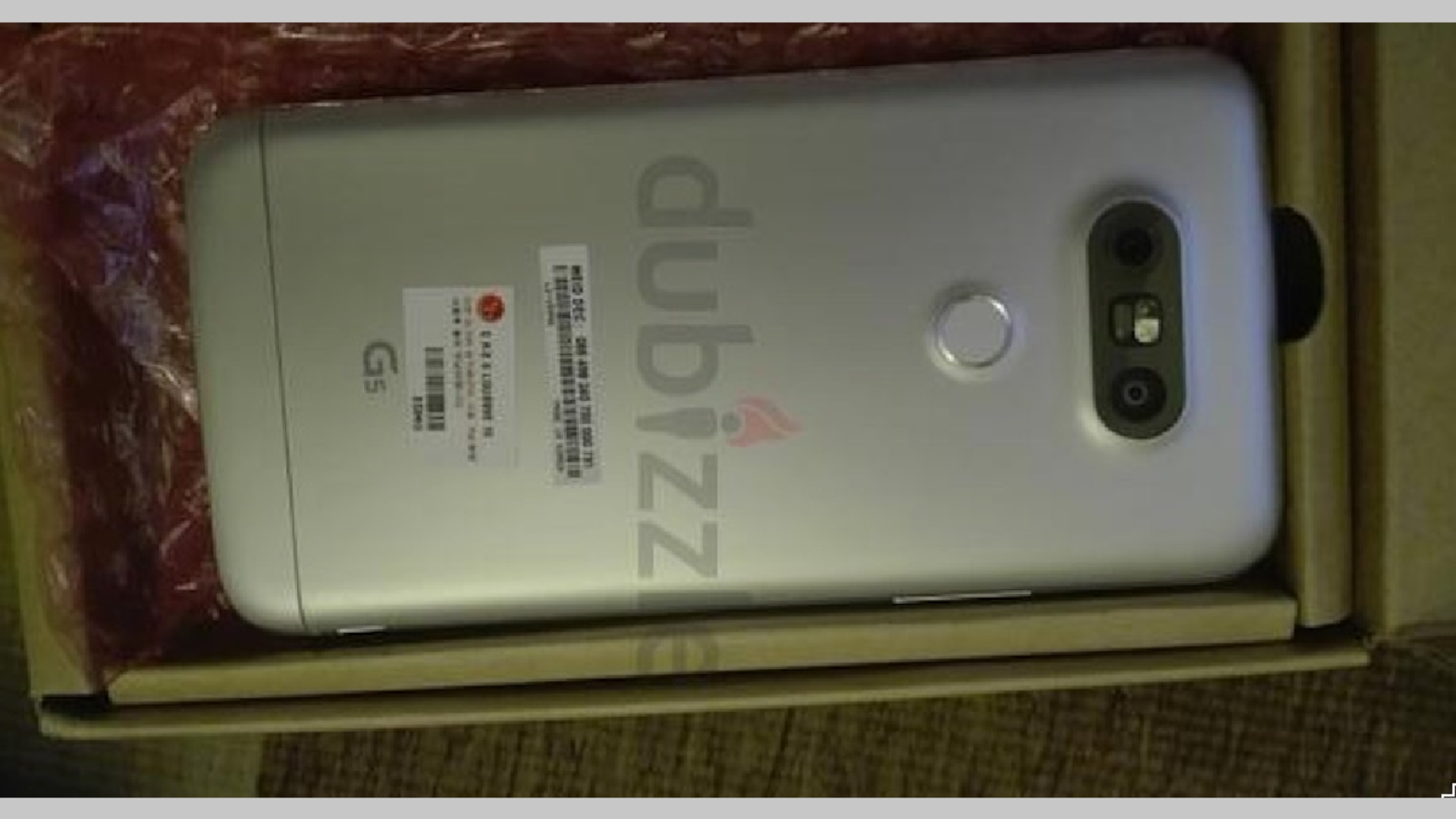 LG G5 leak dubai