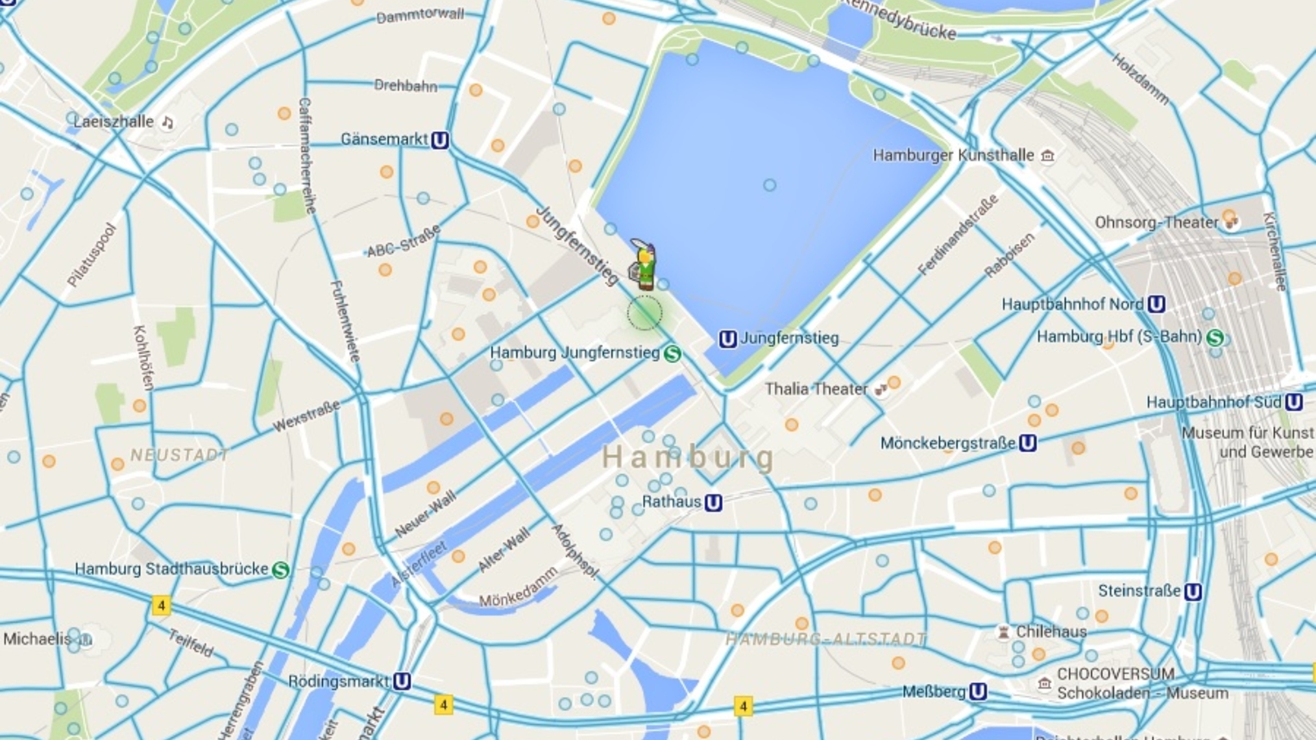 Google Maps Link Zelda Screenshot