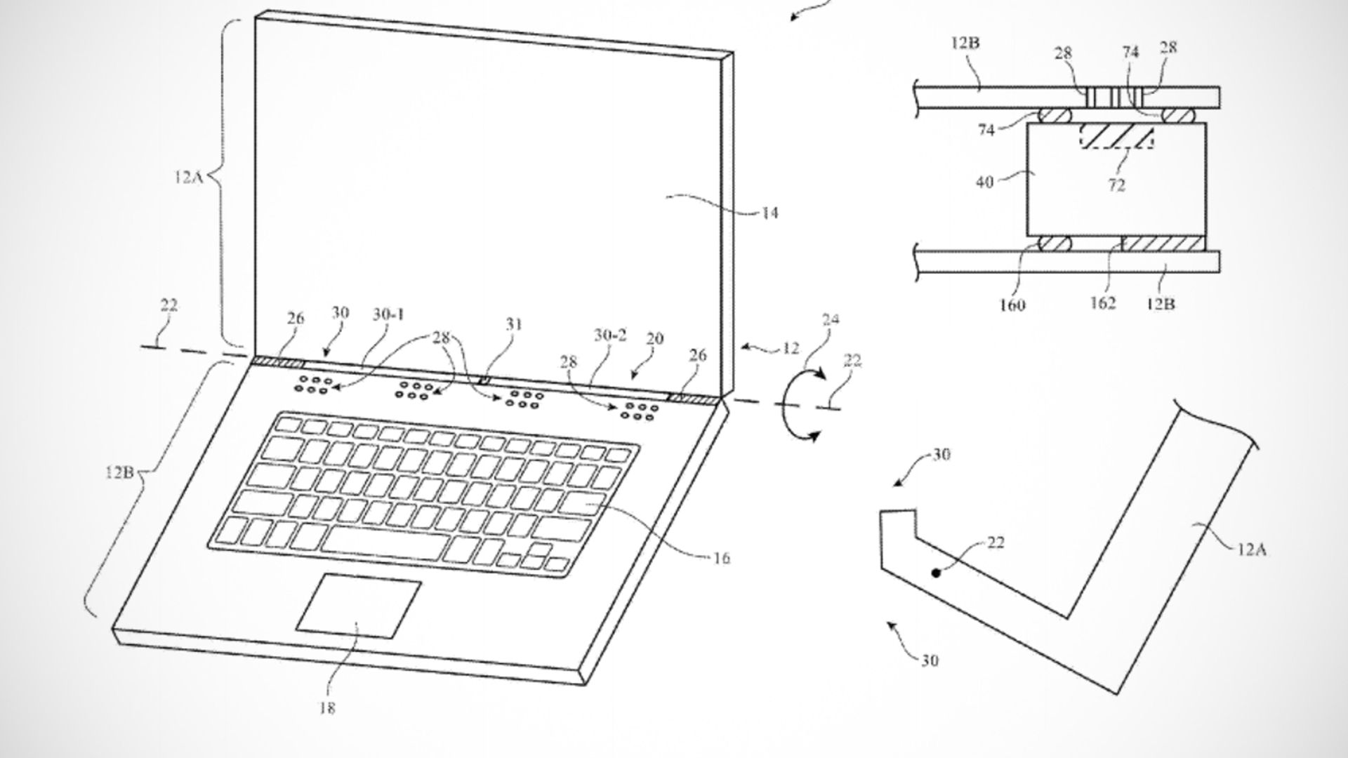 Apple MacBook Mobilfunk Patent USPTO