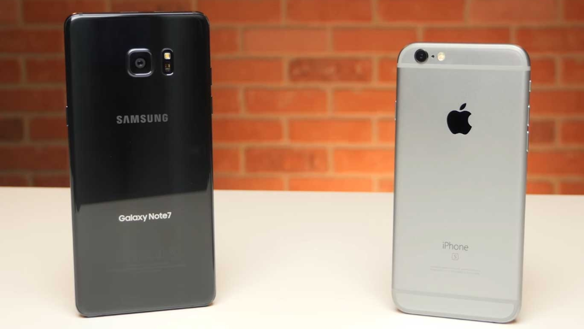 PhoneBuff Speed Test iPhone 6s versus Galaxy Note 7