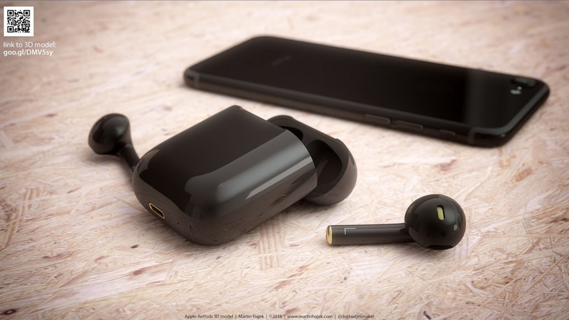 Apple AirPods Schwarz