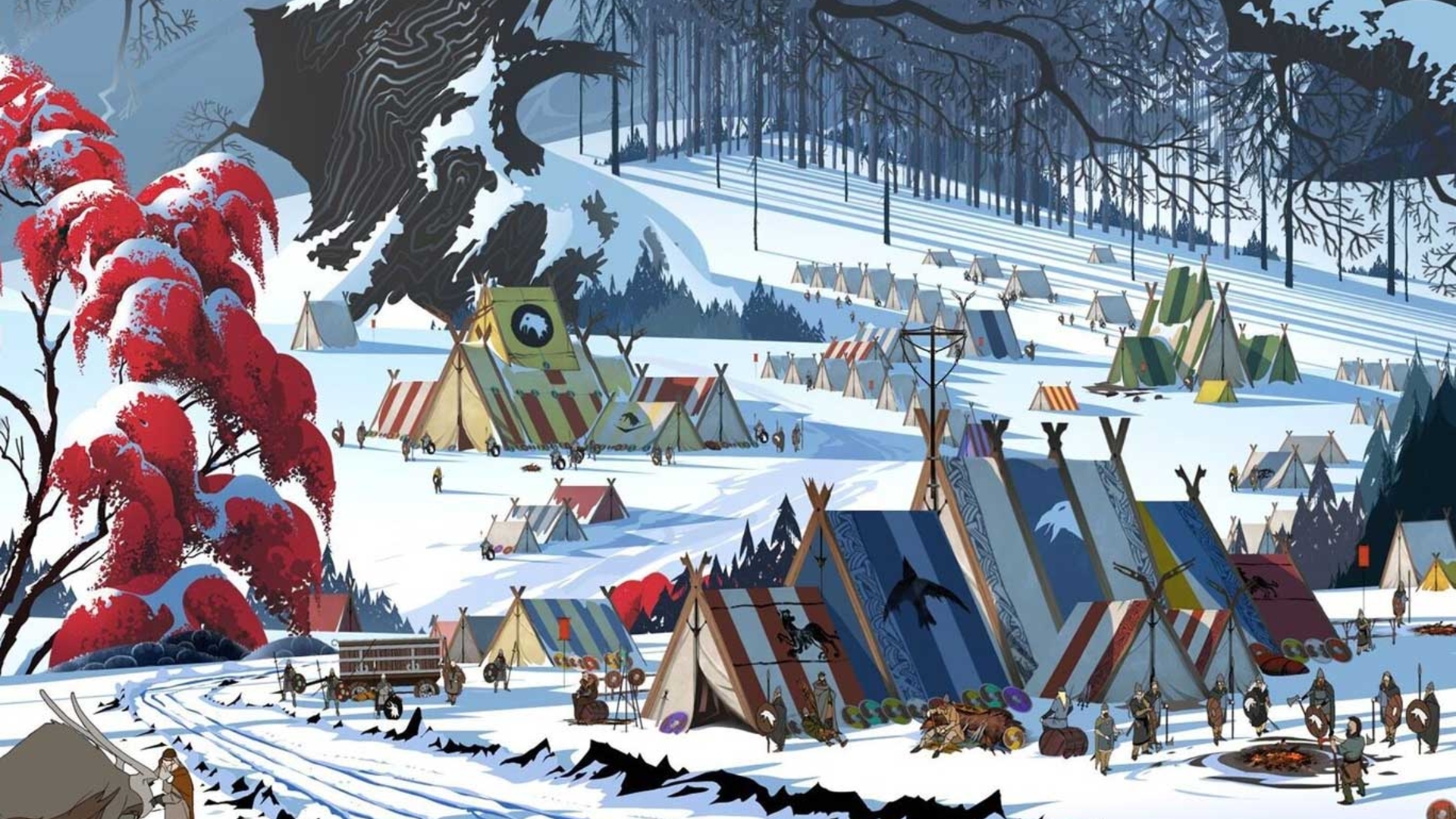 Banner Saga 2 Pressebild Screenshot ohne Zitat