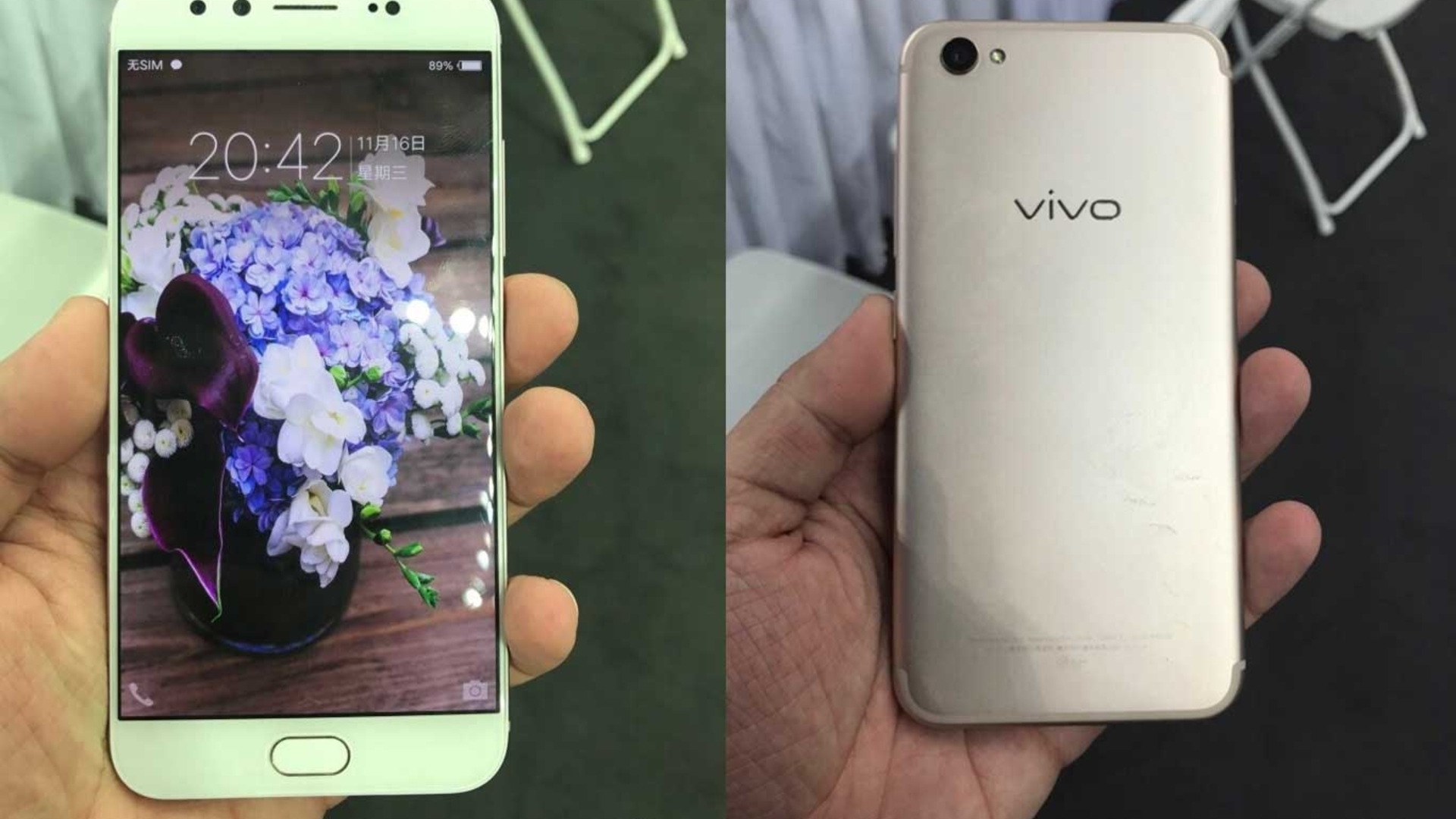 Das Vivo X9 besitzt eine Dual-Frontkamera