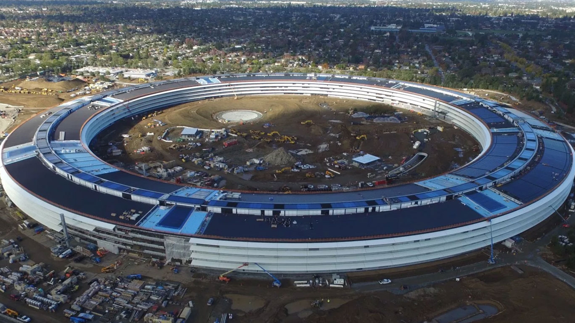 Schon bald sind die Bauarbeiten am Apple Campus 2 beendet