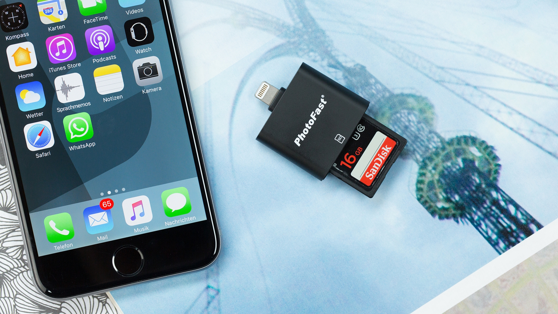 Photofast iOS SD card reader