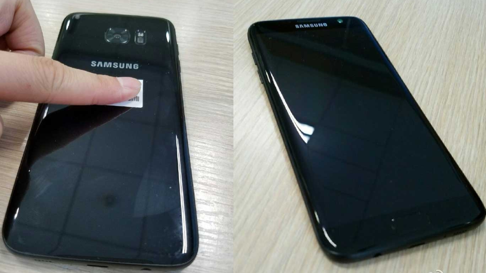 Das Galaxy S7 Edge in Pearl Black