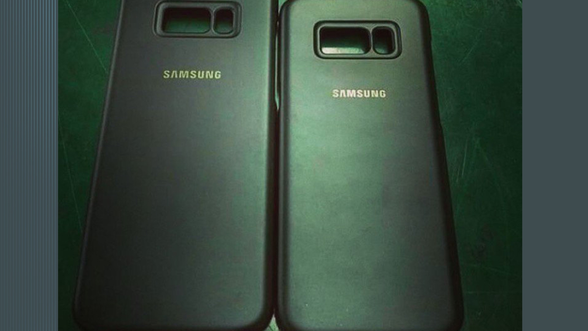 Samsung Galaxy S8 Case Leak