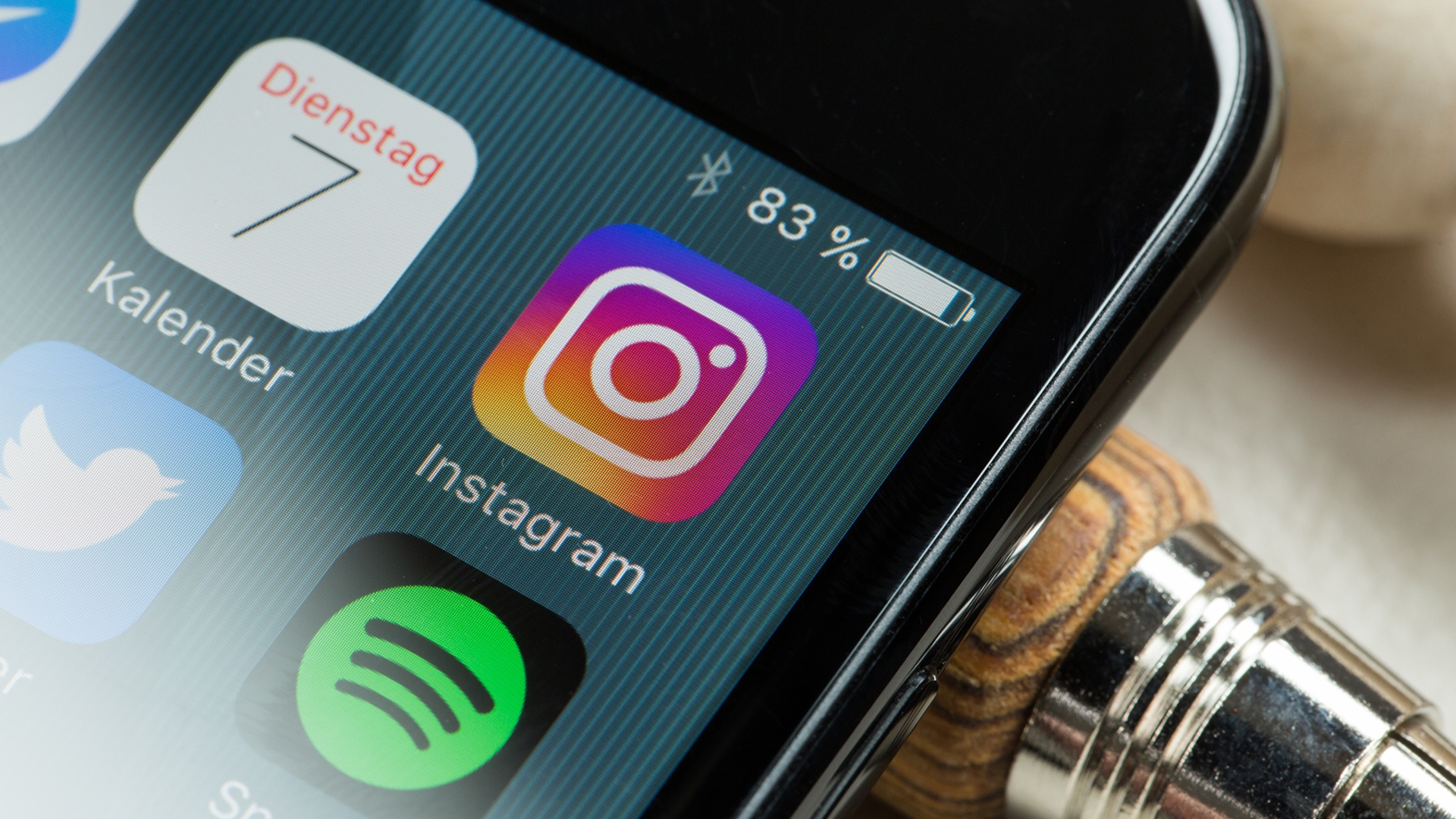 Instagram auf dem iPhone 7