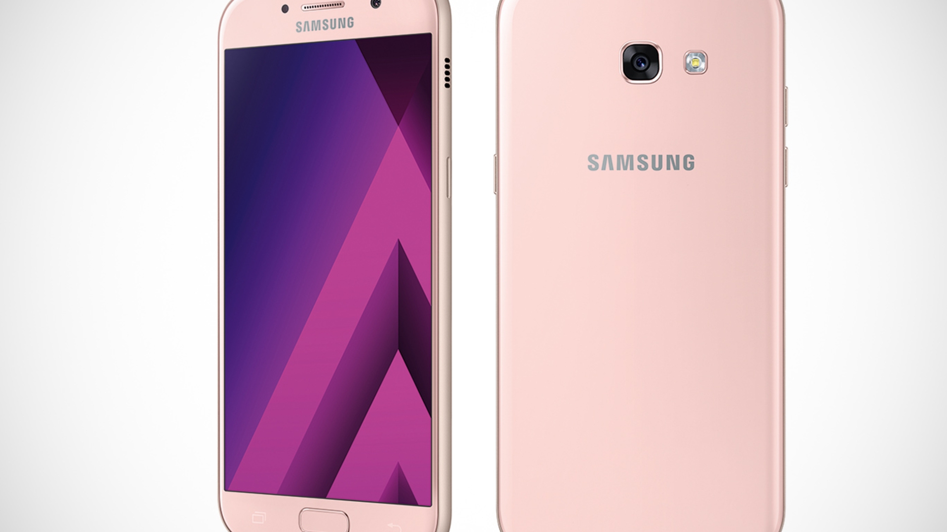 Samsung Galaxy A peach