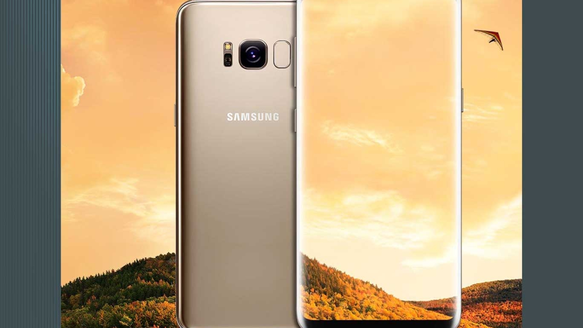 So sieht das Galaxy S8 in Gold aus