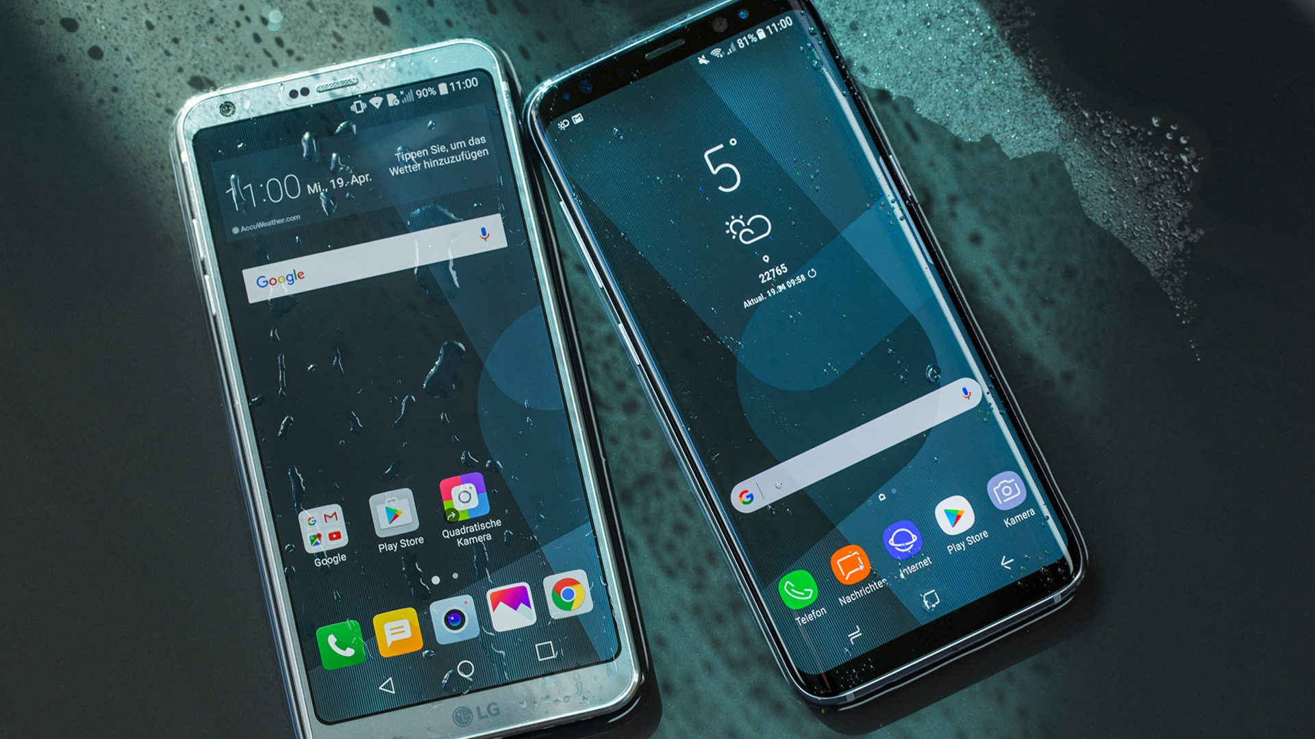 LG G6 vs Samsung Galaxy S8