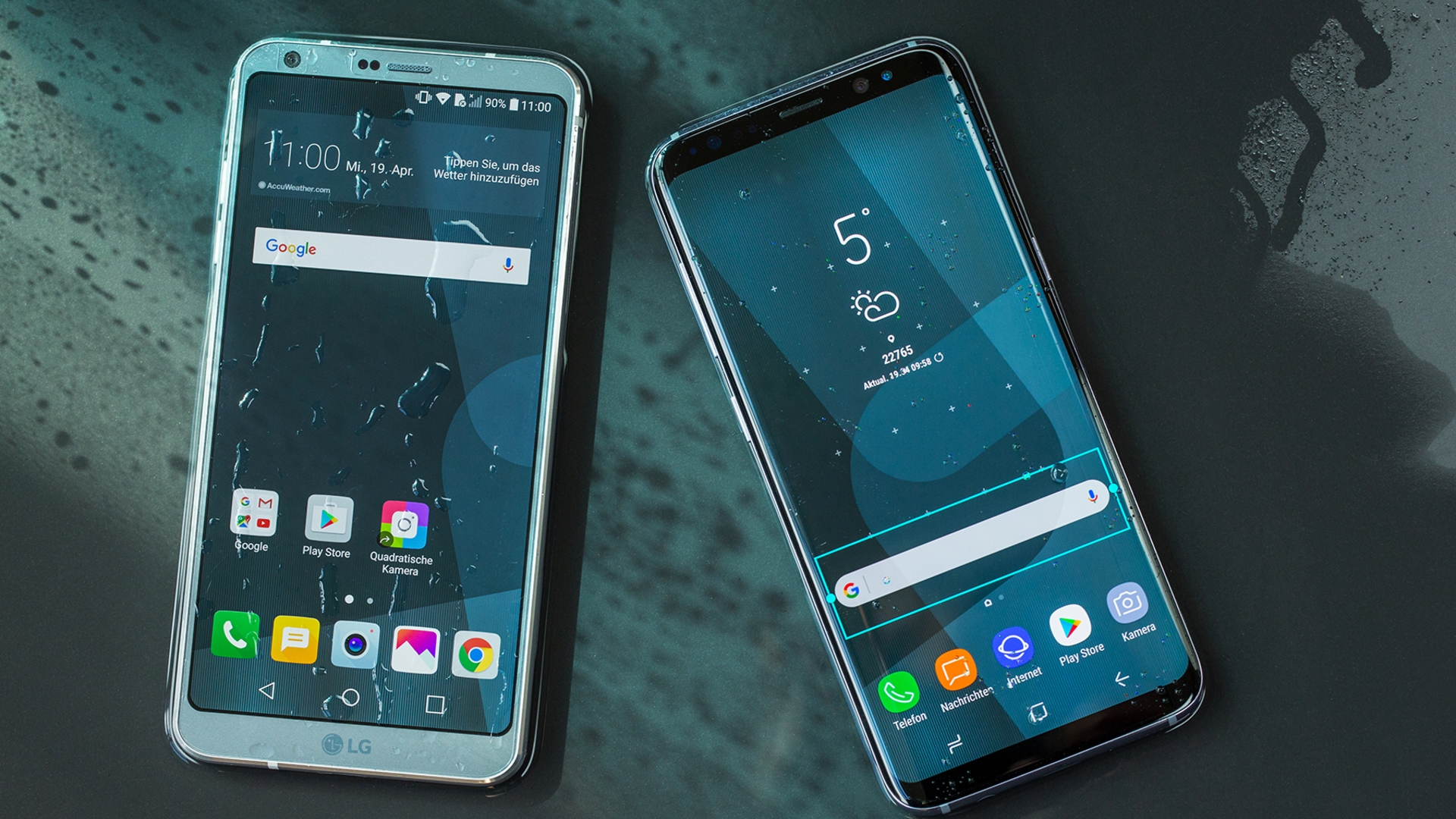 LG G6 vs Samsung Galaxy S8